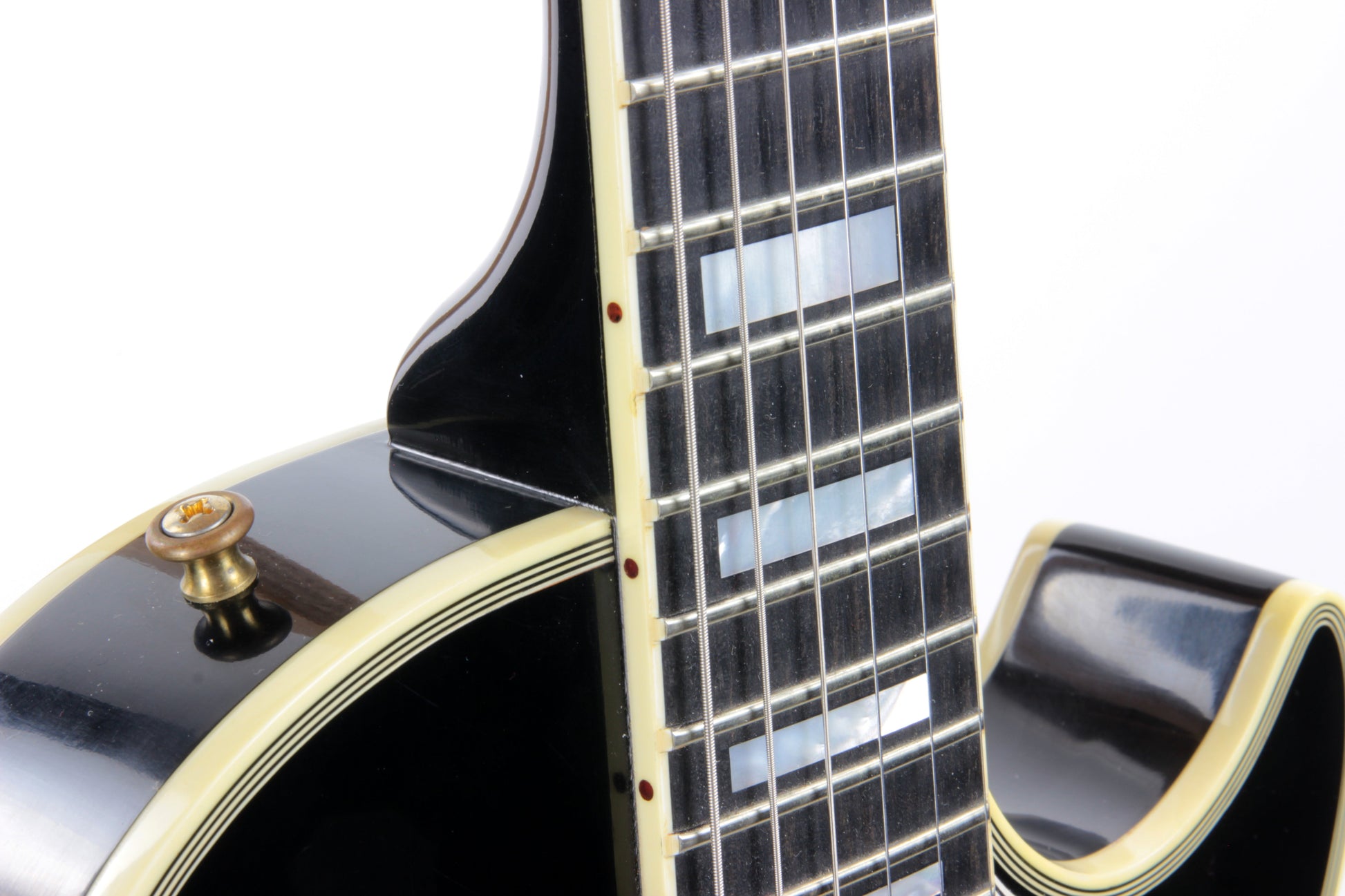 1957 Gibson Les Paul Custom Reissue Bigsby 3 Pickups! LPB-3 Black Beauty Historic 57
