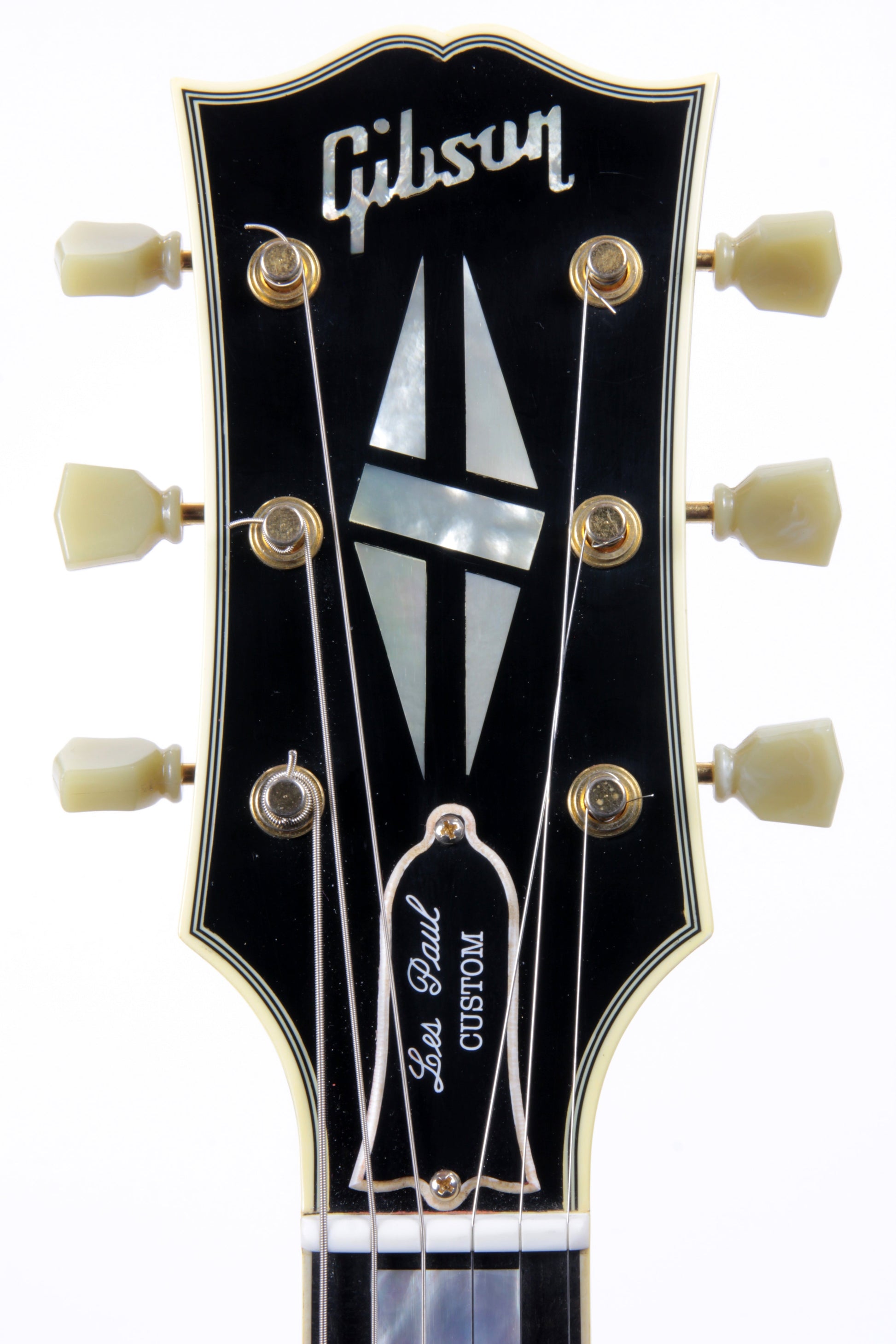 1957 Gibson Les Paul Custom Reissue Bigsby 3 Pickups! LPB-3 Black Beauty Historic 57