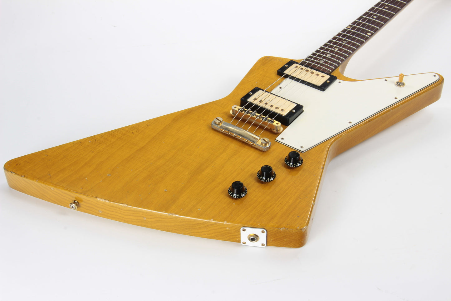 1958 Gibson Custom Shop Korina Explorer 50th Anniversary Historic Makeovers Deluxe - Brazilian Rosewood Fretboard + Throbaks!