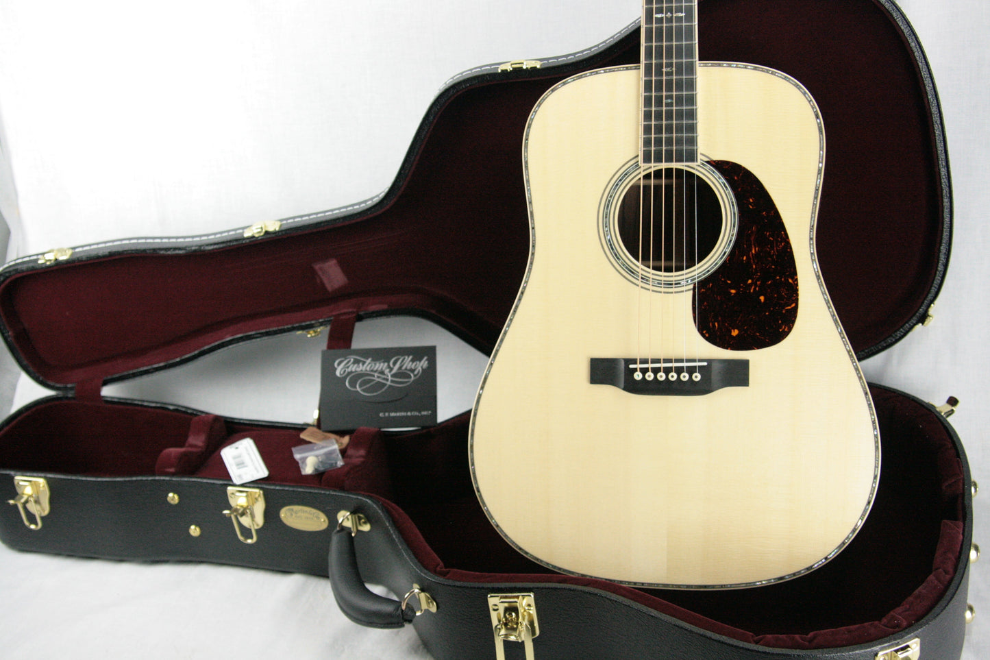 2018 Martin Custom Shop D-41 ITALIAN SPRUCE TOP & ASIAN EBONY! D45 Inlays/Rosette