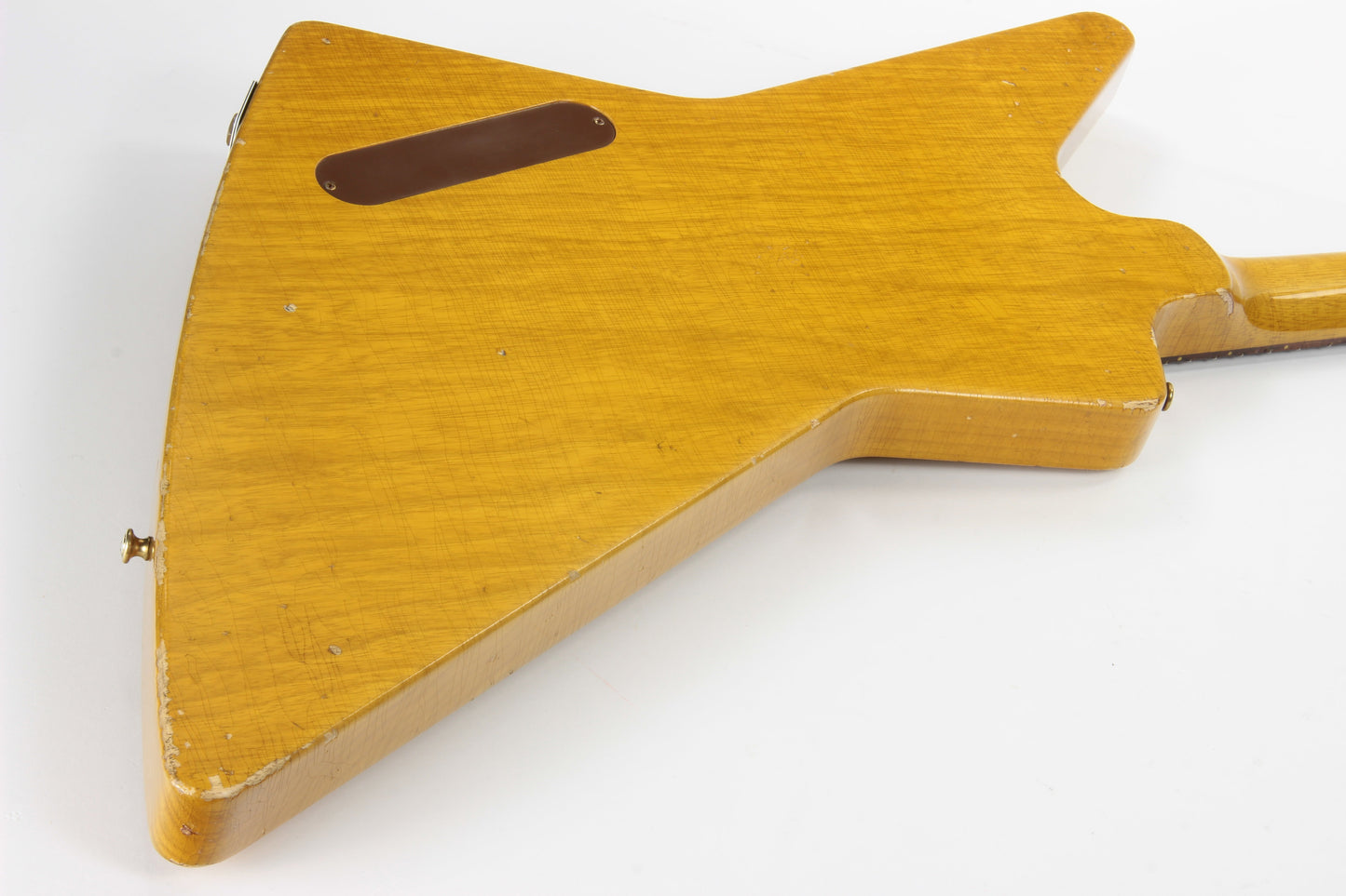 1958 Gibson Custom Shop Korina Explorer 50th Anniversary Historic Makeovers Deluxe - Brazilian Rosewood Fretboard + Throbaks!