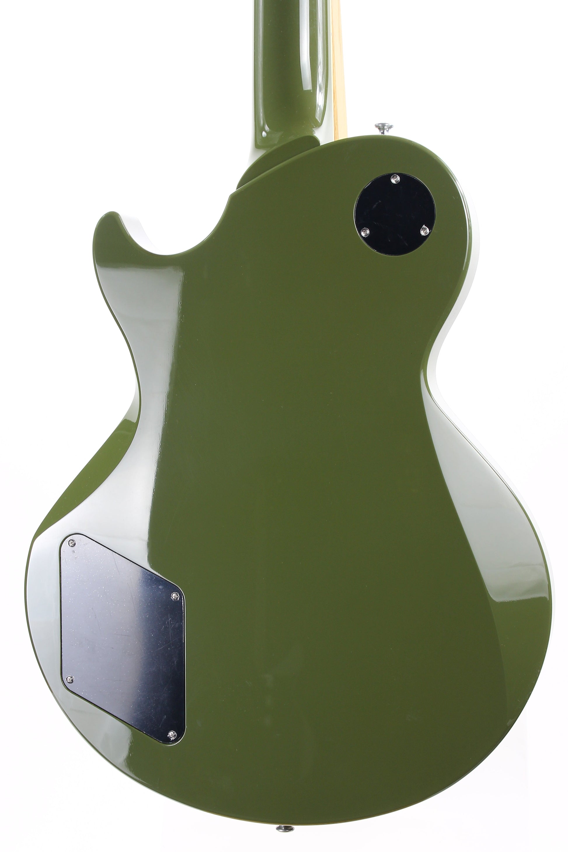 2022 Collings 290 Olive Drab Full Body -- Throbaks P90 52/54, Single Cut SC, Wraparound Bridge!