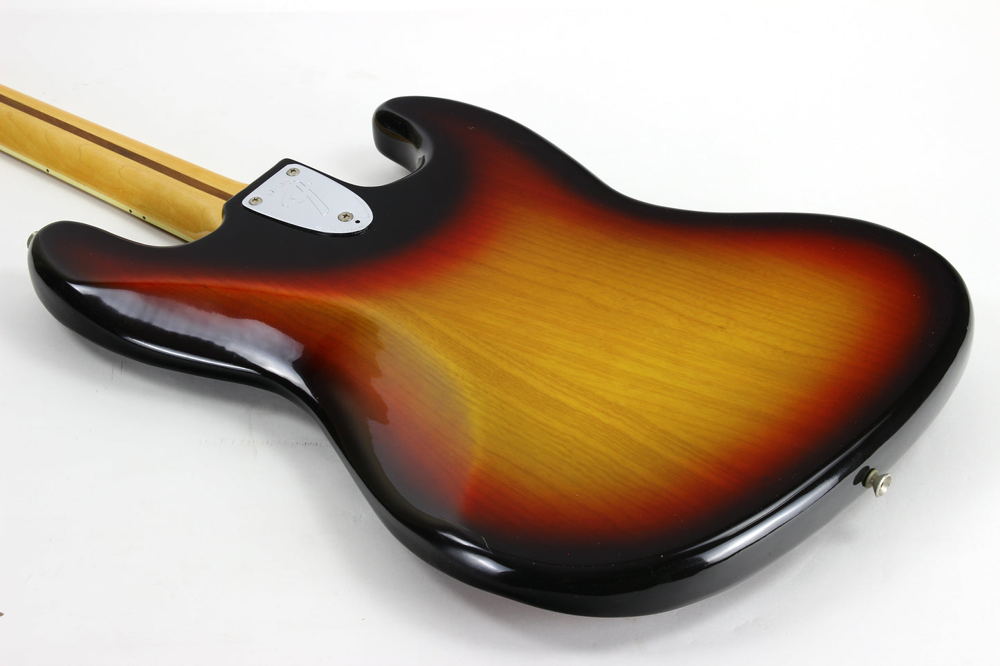 1975 Fender Jazz Bass LEFTY Left-Handed Sunburst | 100% Original Vintage!