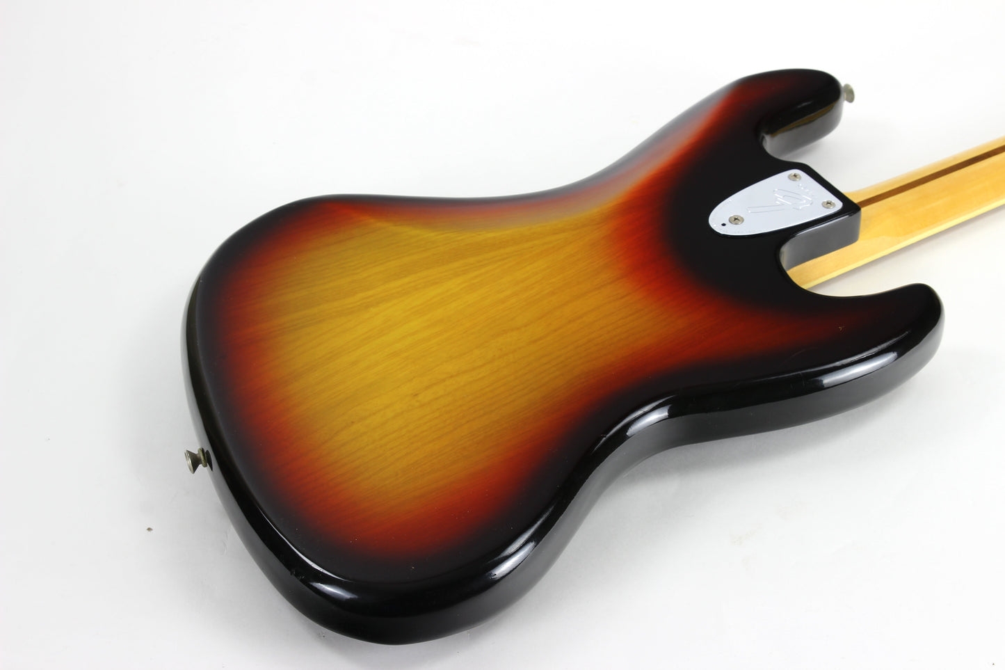 1975 Fender Jazz Bass LEFTY Left-Handed Sunburst | 100% Original Vintage!
