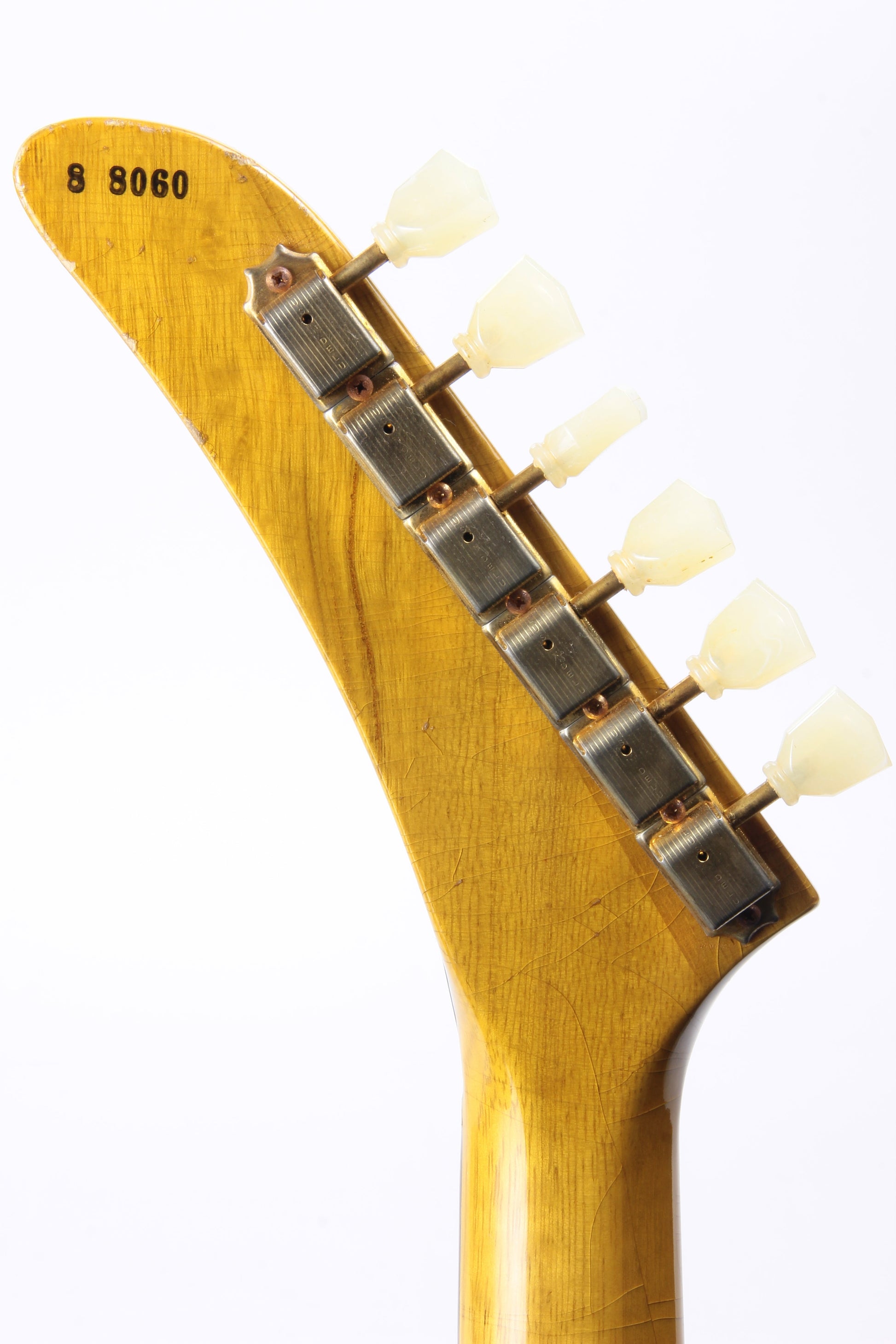 1958 Gibson Custom Shop Korina Explorer 50th Anniversary Historic Makeovers Deluxe - Brazilian Rosewood Fretboard + Throbaks!