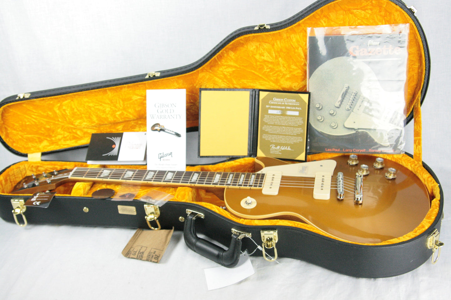 2018 Gibson 1968 Les Paul Goldtop Historic Reissue! 50th Anniversary Limited Edition 68 Made!