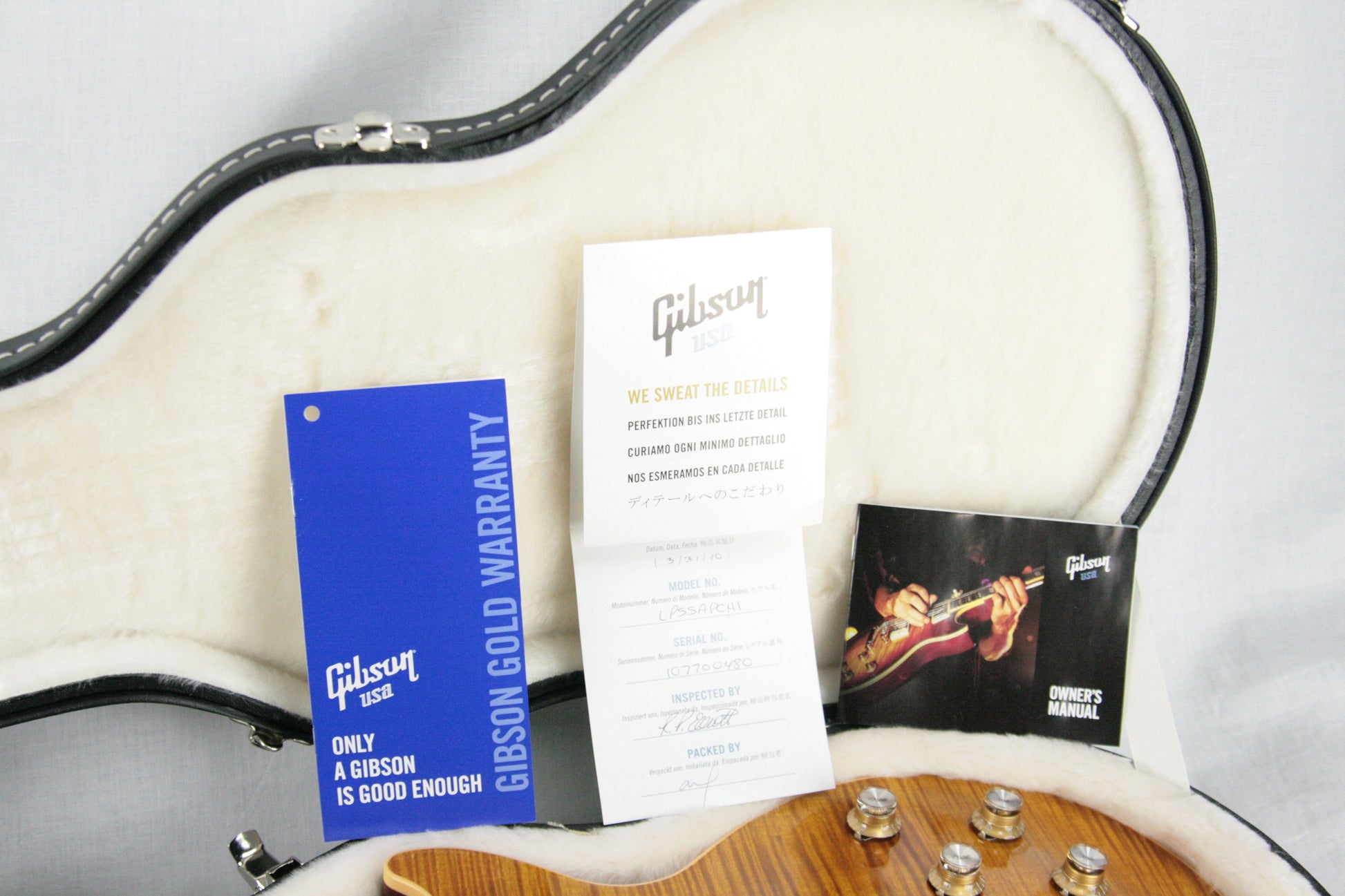 2010 Gibson SLASH AFD Signature Model Les Paul Appetite For Destruction USA Amber Flametop