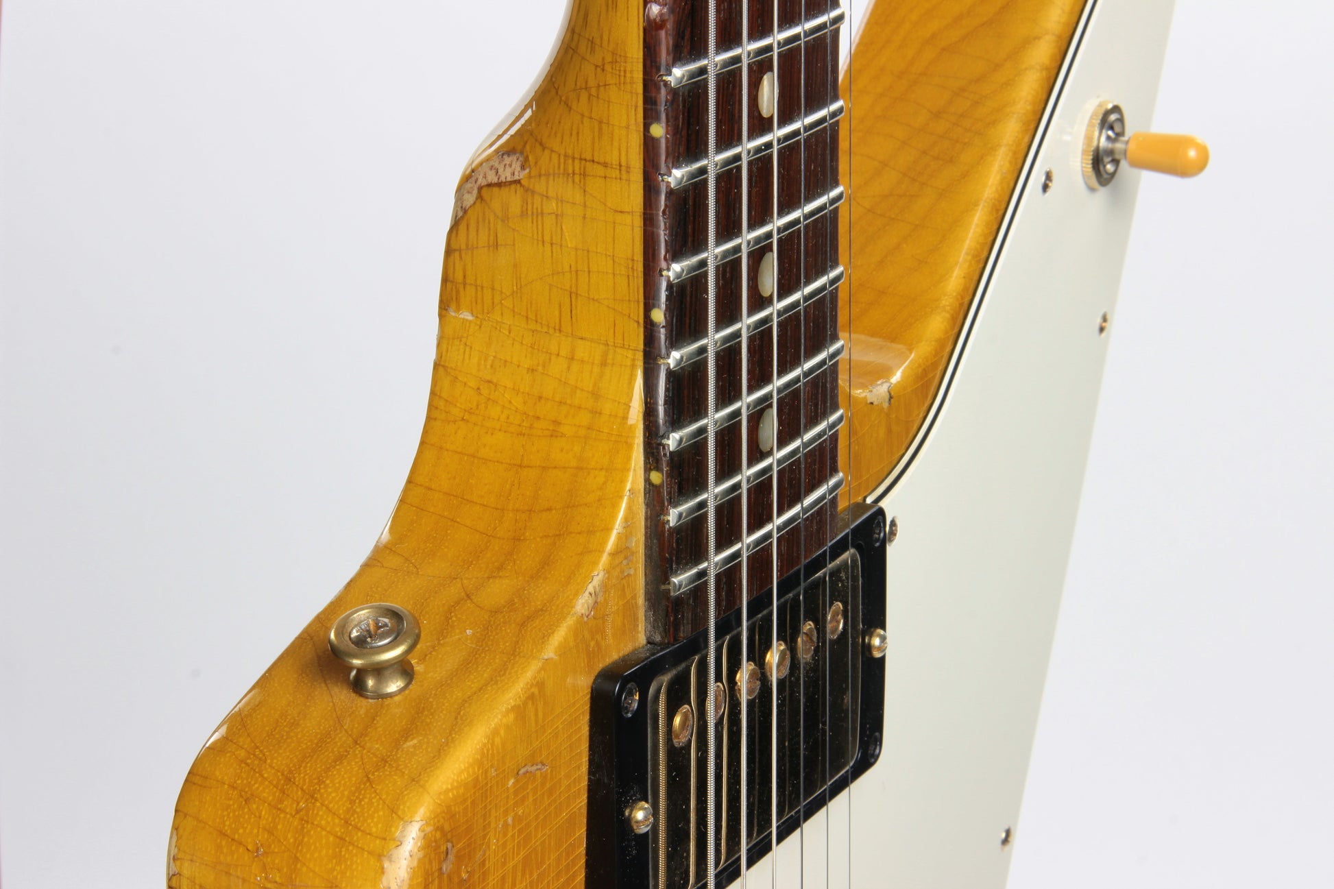 1958 Gibson Custom Shop Korina Explorer 50th Anniversary Historic Makeovers Deluxe - Brazilian Rosewood Fretboard + Throbaks!