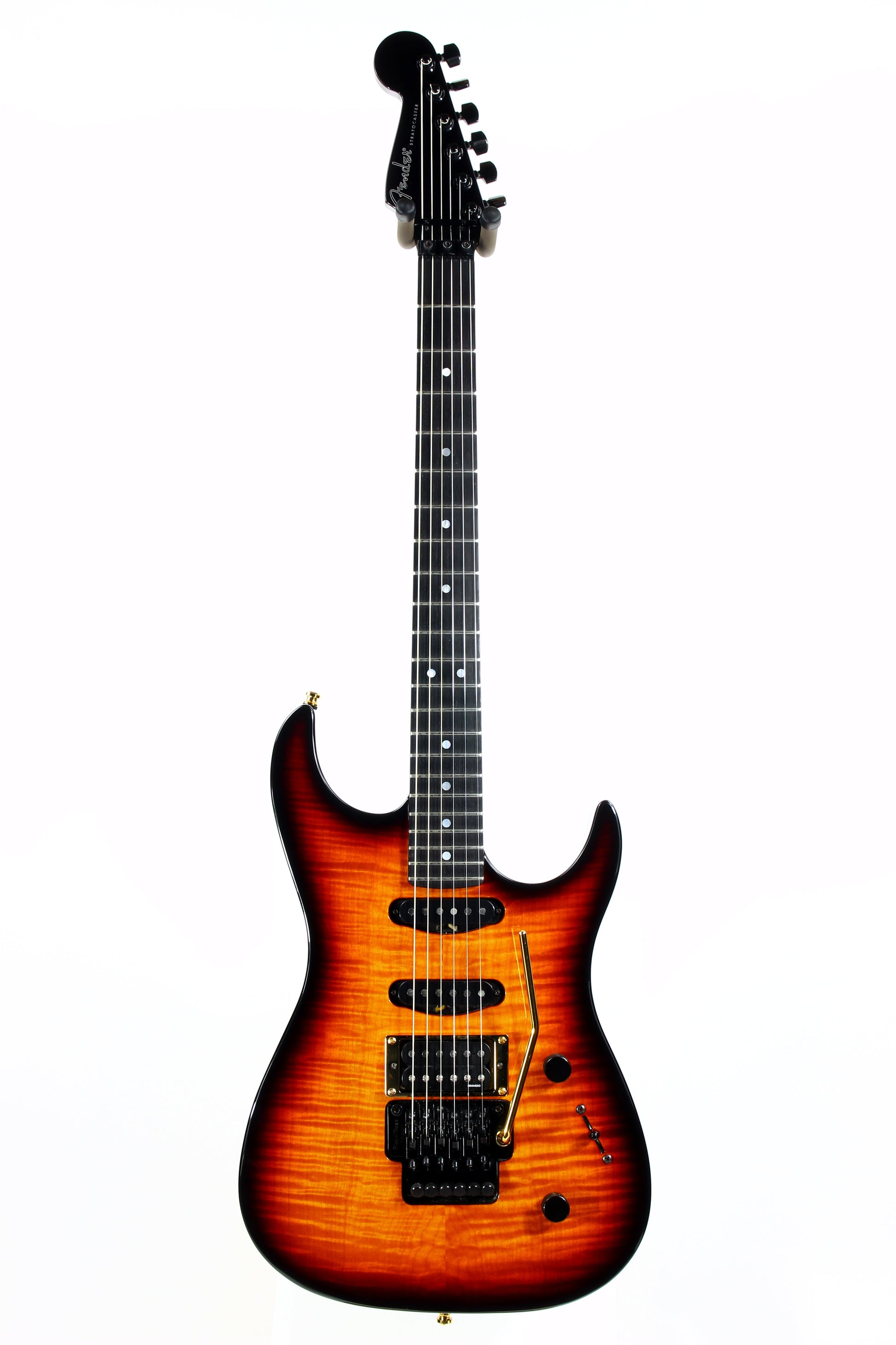 1994 Fender Custom Shop Set Neck SN Stratocaster Floyd Rose Reverse Headstock Flame Top - John Page Era! Rare Guitar!