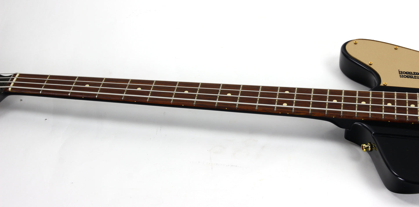 Mike Lull Tom Petersson Signature Bass TPT4 | Rare Black Finish, Gold Hardware