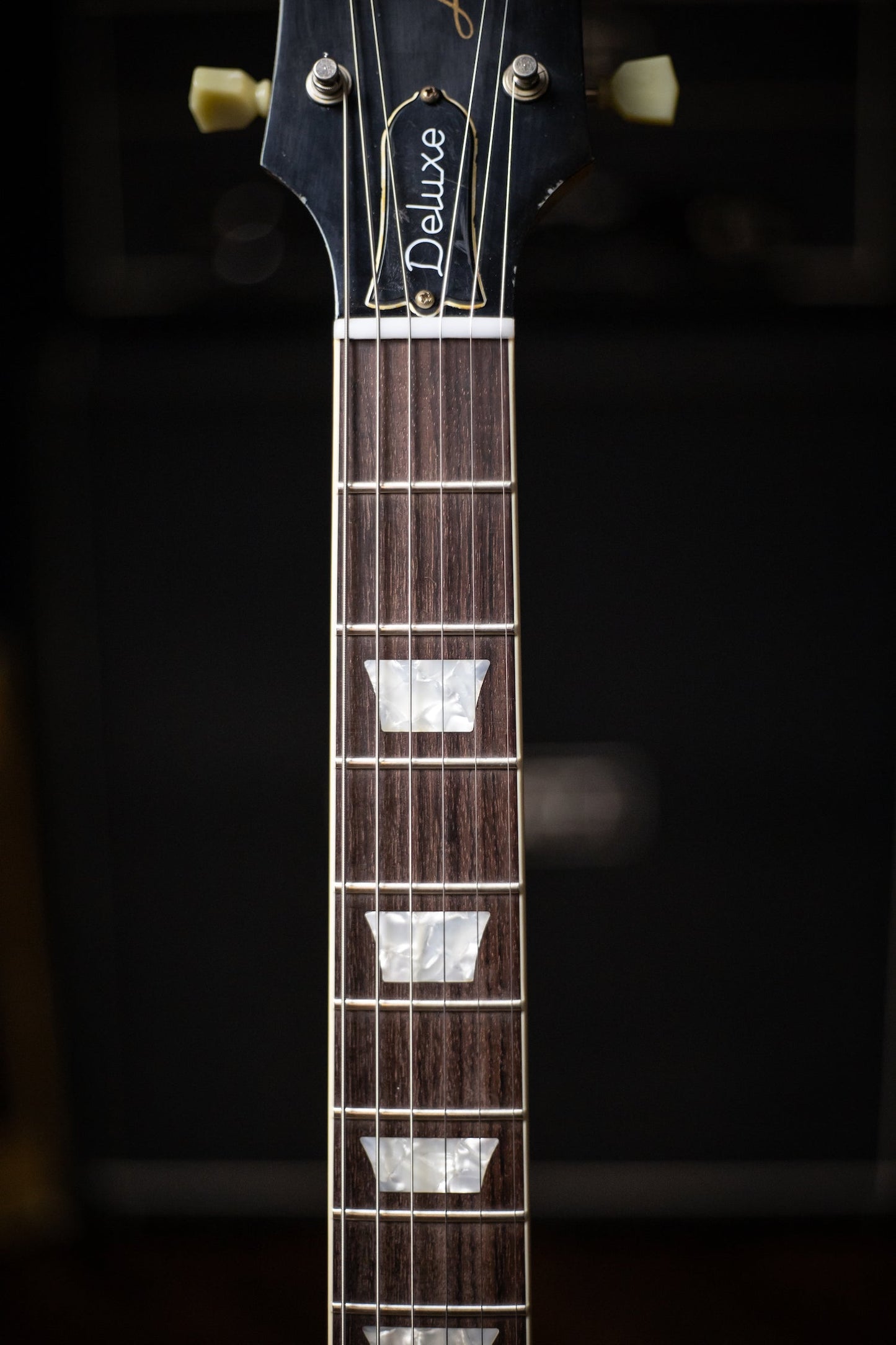 Gibson Custom Shop 76 Les Paul Deluxe Mike Ness Gold Top Murphy Lab Replica Electric Guitar - Double Gold