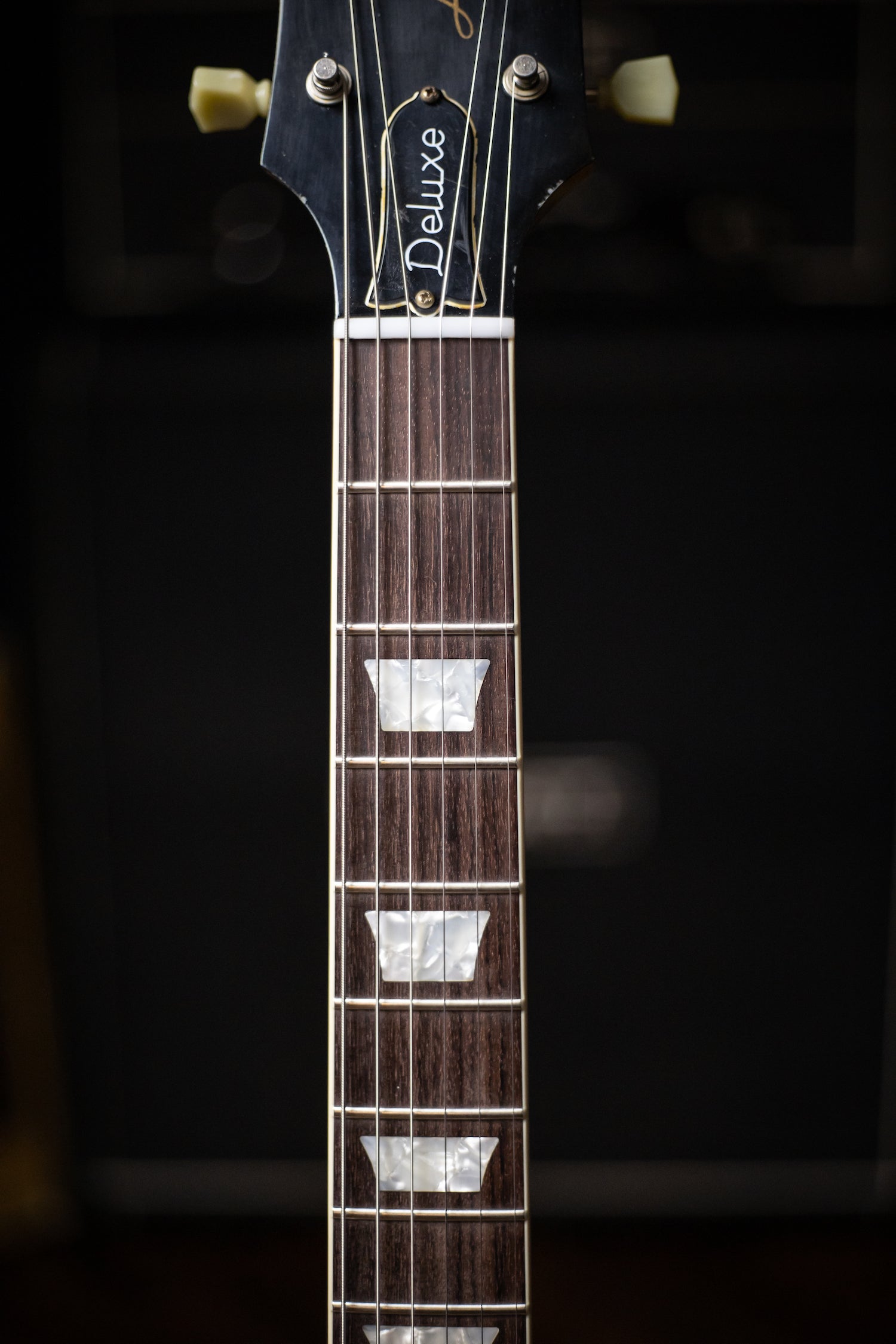 Gibson Custom Shop 76 Les Paul Deluxe Mike Ness Gold Top Murphy Lab Replica Electric Guitar - Double Gold