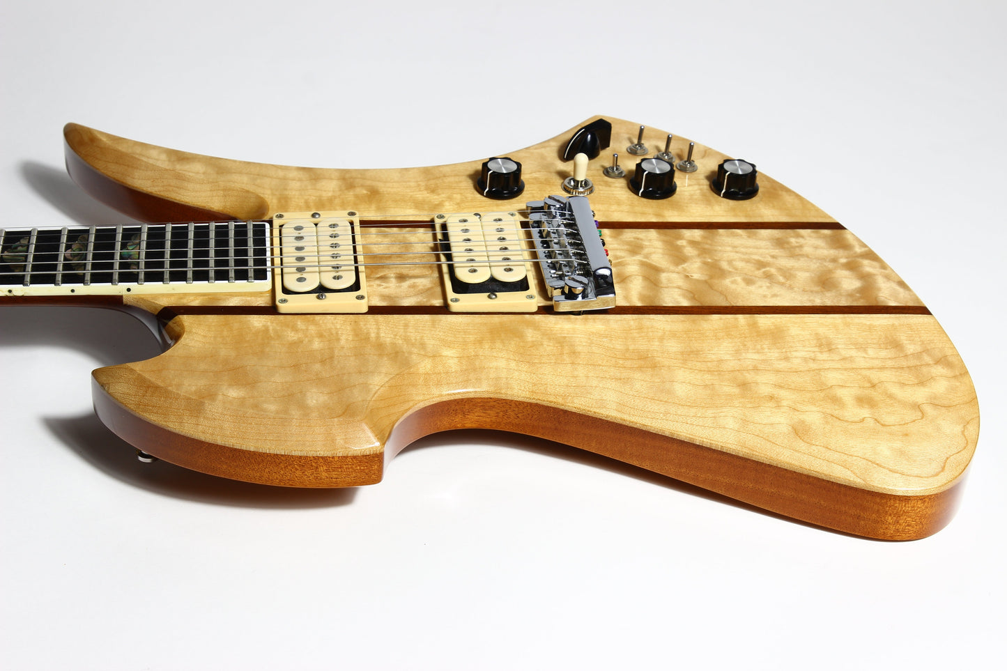 1999 BC Rich USA Mockingbird Supreme Deluxe Electric Guitar | Quilted Maple Top, Bernie Rico Signed