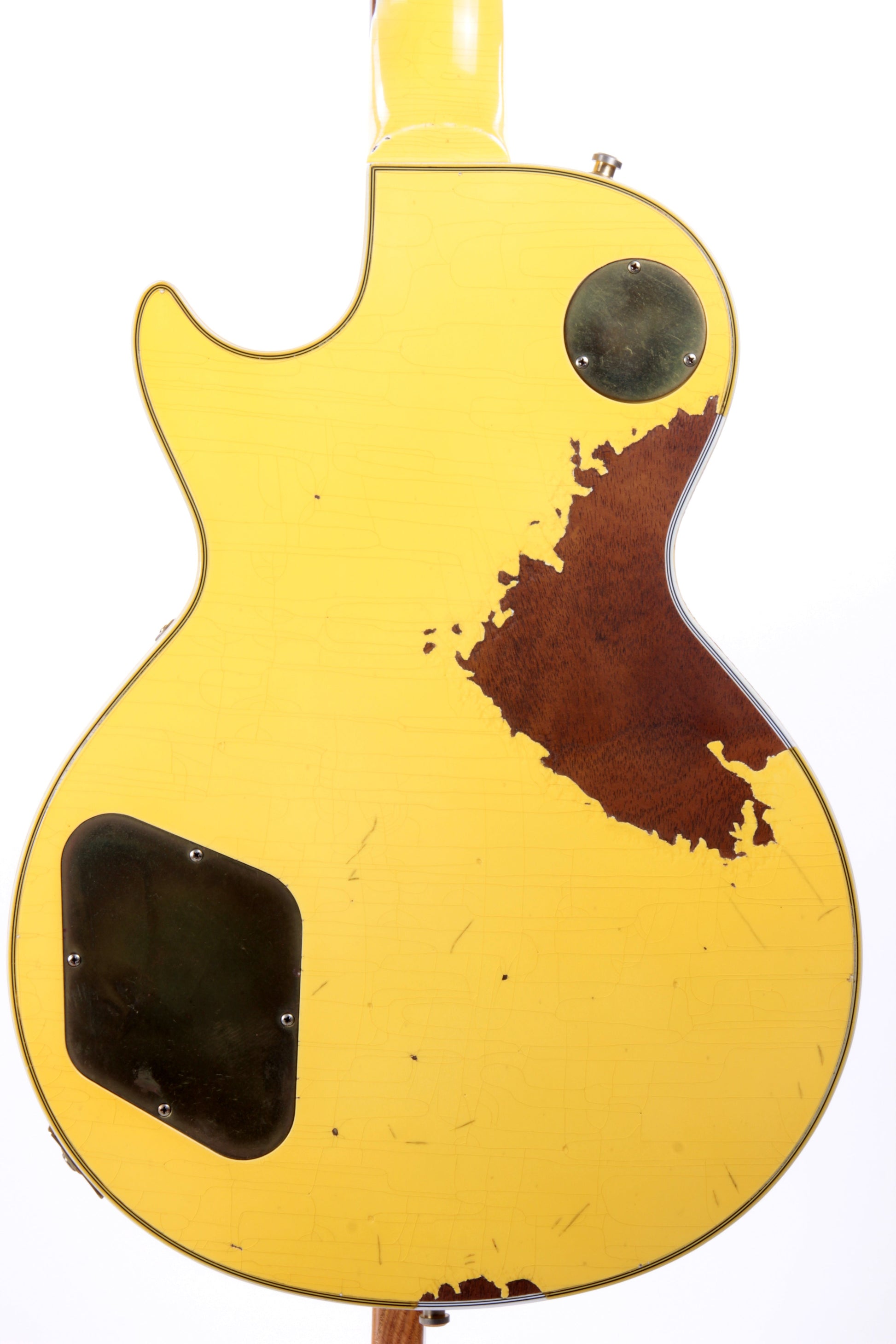 2010 Gibson Custom Shop RANDY RHOADS AGED 1974 Les Paul White '74 Reissue Signature Model