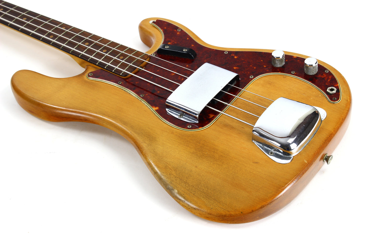 1964 Fender Precision Bass, Vintage '64 Pre-CBS | Spaghetti Logo, Natural Refin!