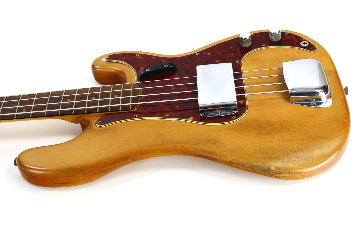1964 Fender Precision Bass, Vintage '64 Pre-CBS | Spaghetti Logo, Natural Refin!