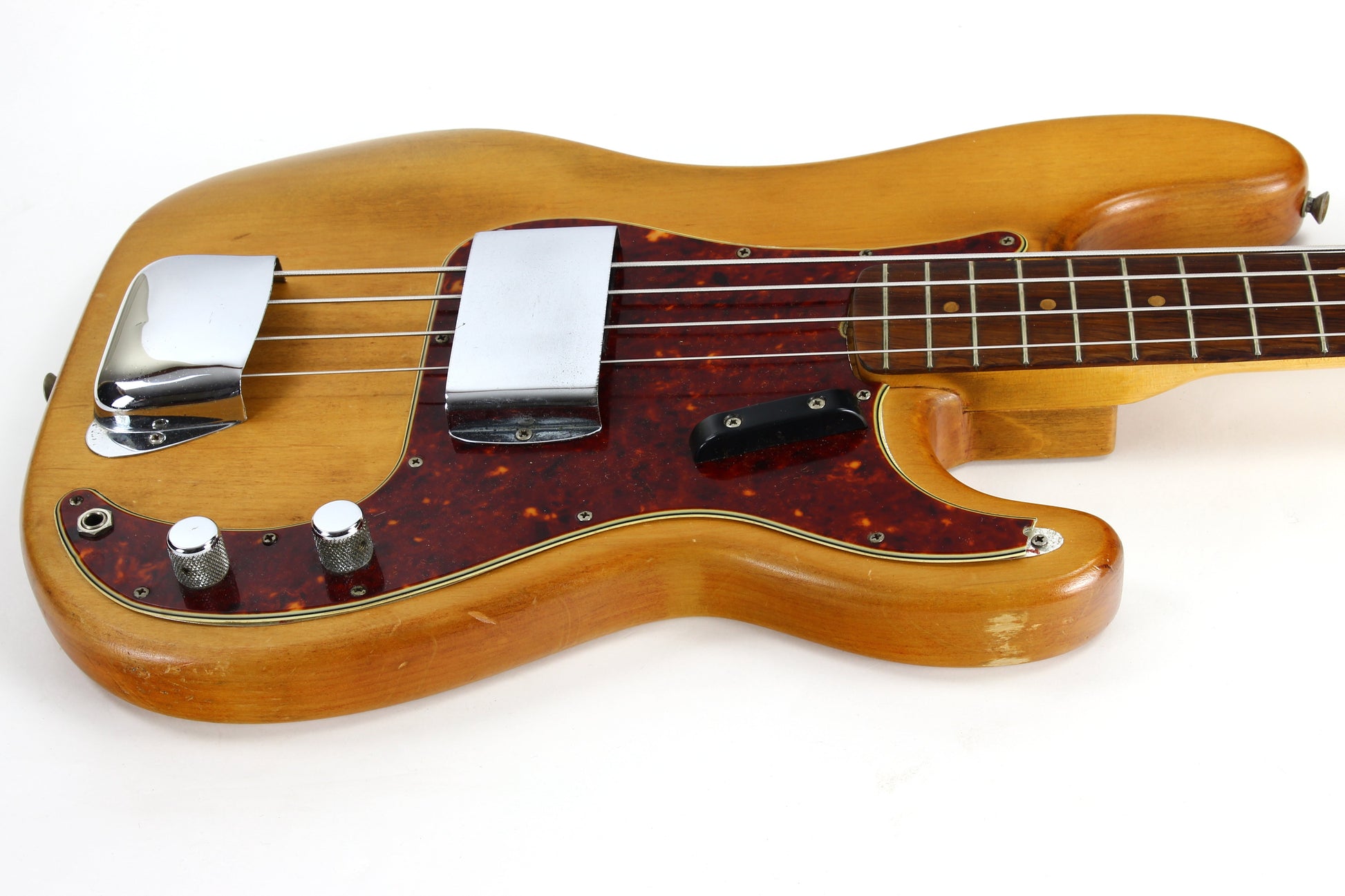 1964 Fender Precision Bass, Vintage '64 Pre-CBS | Spaghetti Logo, Natural Refin!