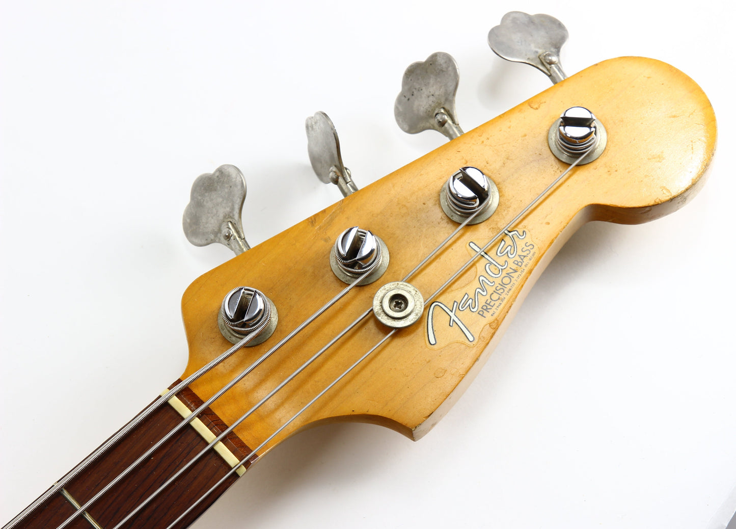 1964 Fender Precision Bass, Vintage '64 Pre-CBS | Spaghetti Logo, Natural Refin!