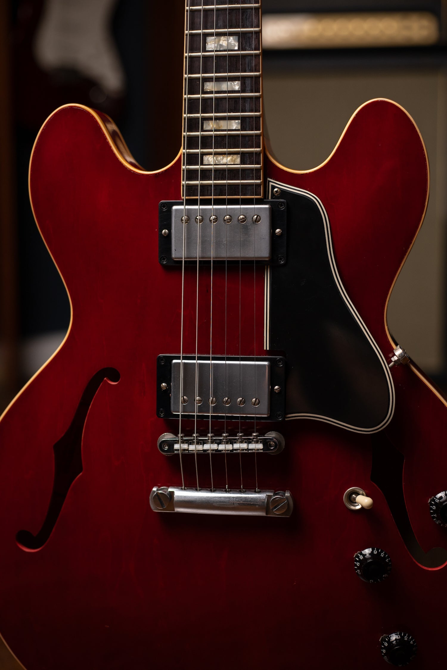 2005 Gibson Eric Clapton Crossroads ES-335 Electric Guitar - Aged Cherry