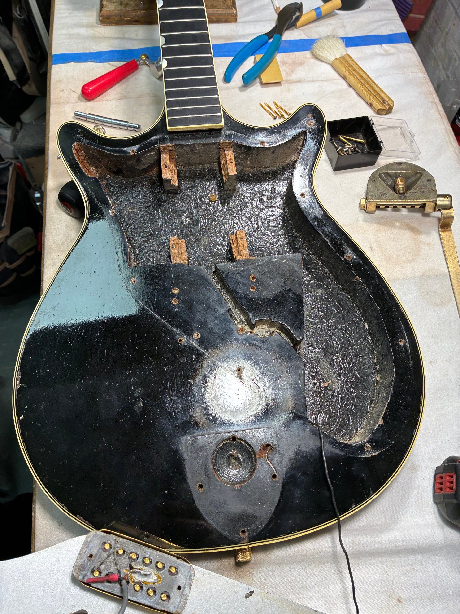 Gretsch Duo-Jet Prototype 1962, Black (Jon Gordon Collection)