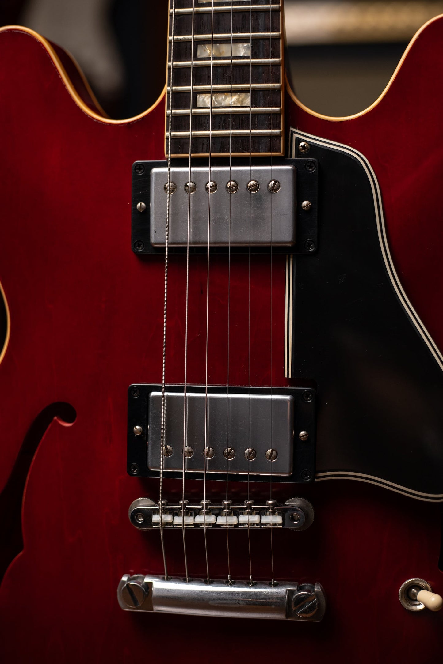 2005 Gibson Eric Clapton Crossroads ES-335 Electric Guitar - Aged Cherry