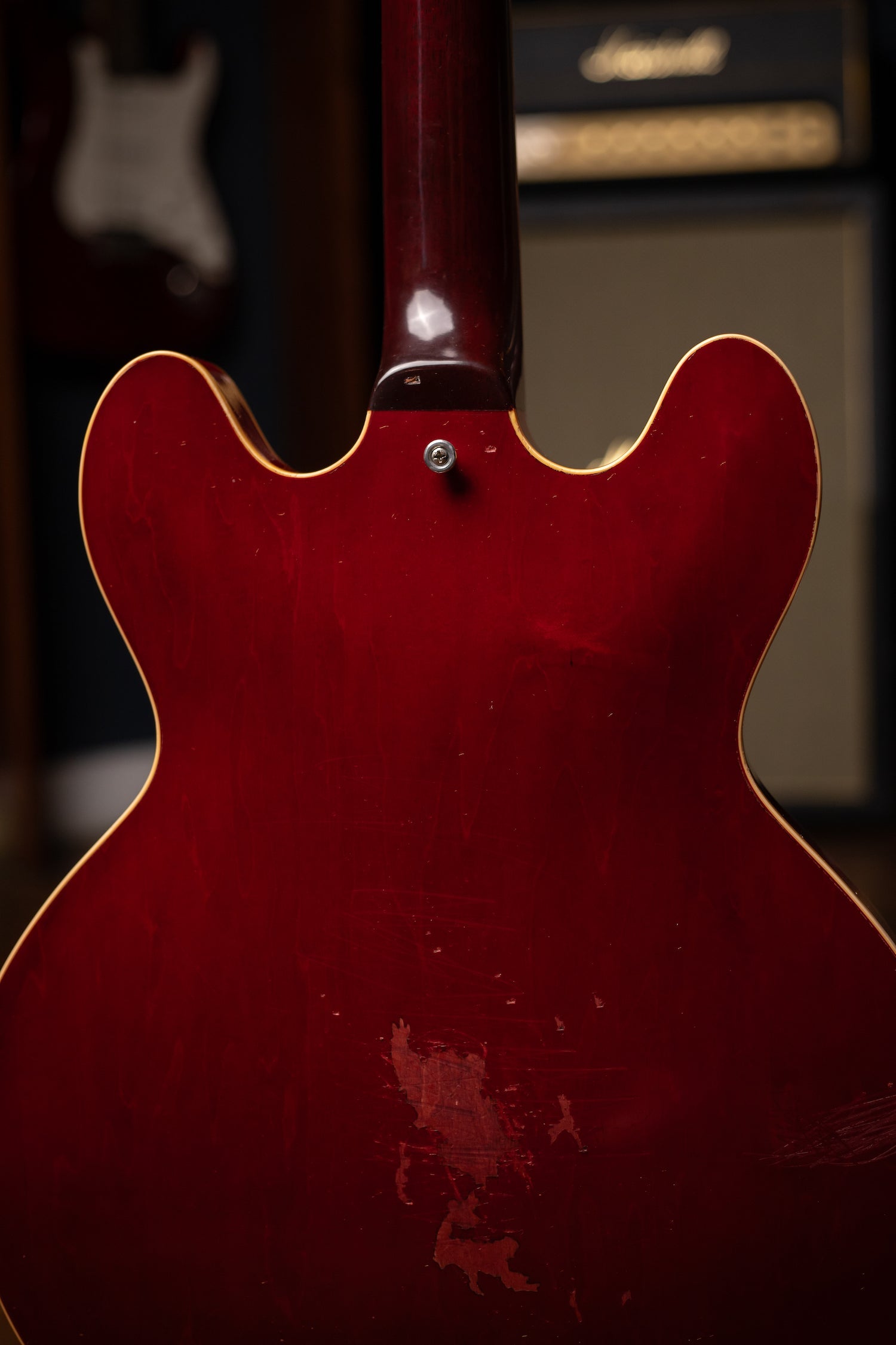 2005 Gibson Eric Clapton Crossroads ES-335 Electric Guitar - Aged Cherry