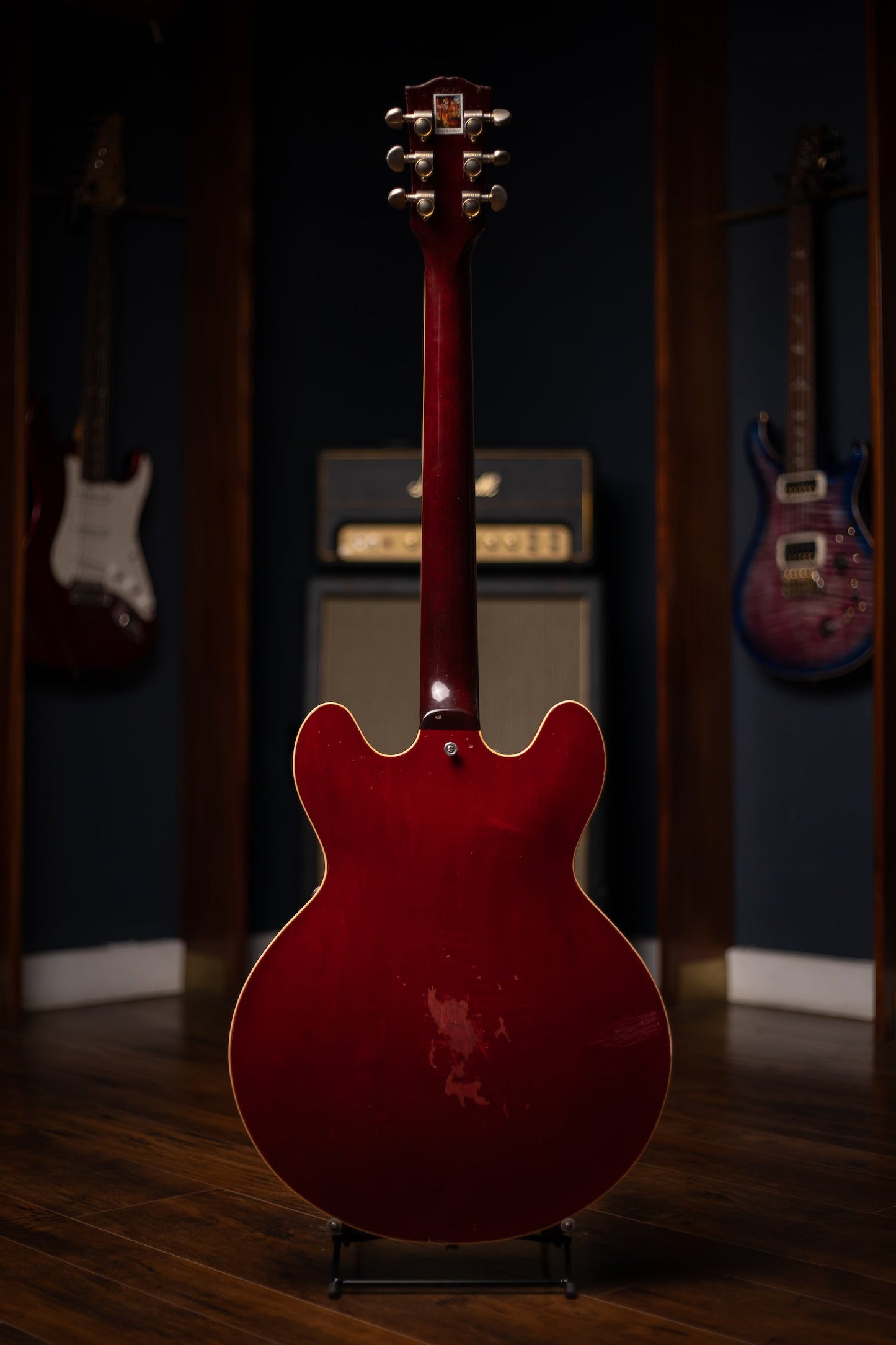 2005 Gibson Eric Clapton Crossroads ES-335 Electric Guitar - Aged Cherry