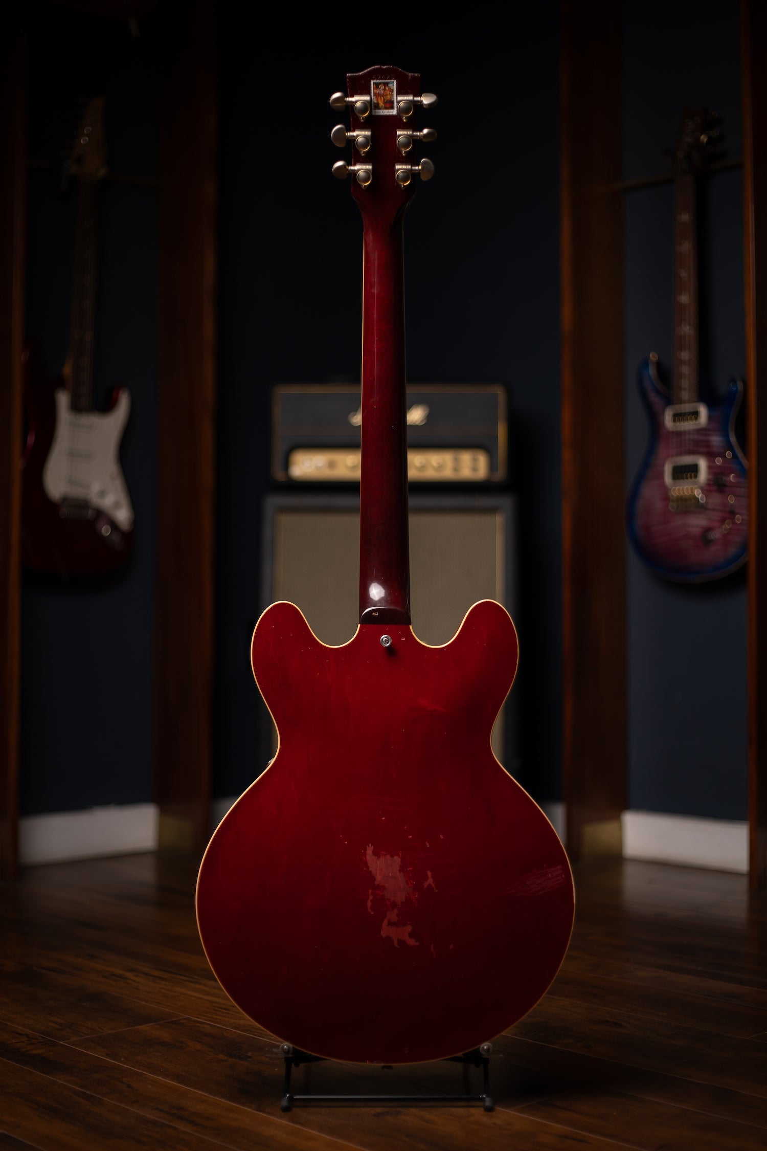 2005 Gibson Eric Clapton Crossroads ES-335 Electric Guitar - Aged Cherry
