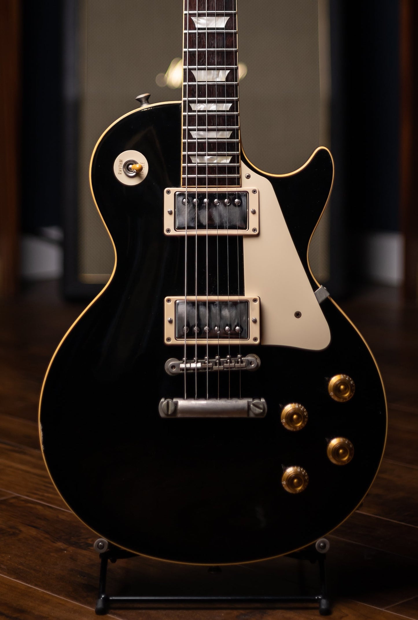 2008 Gibson Custom Shop Les Paul Standard Reissue 1957 VOS Electric Guitar - Ebony