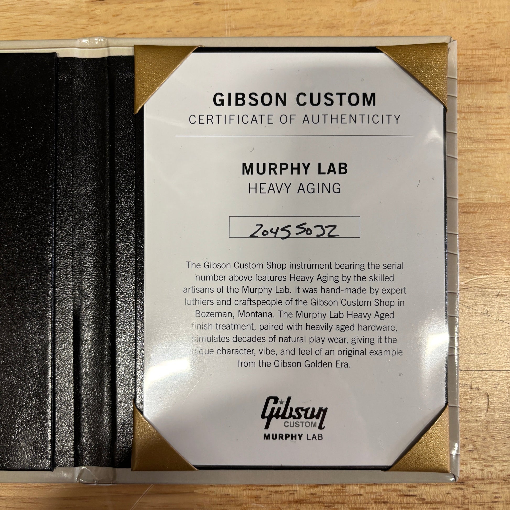 Gibson 1963 Country Western Heavy Aged - Smoked Natural