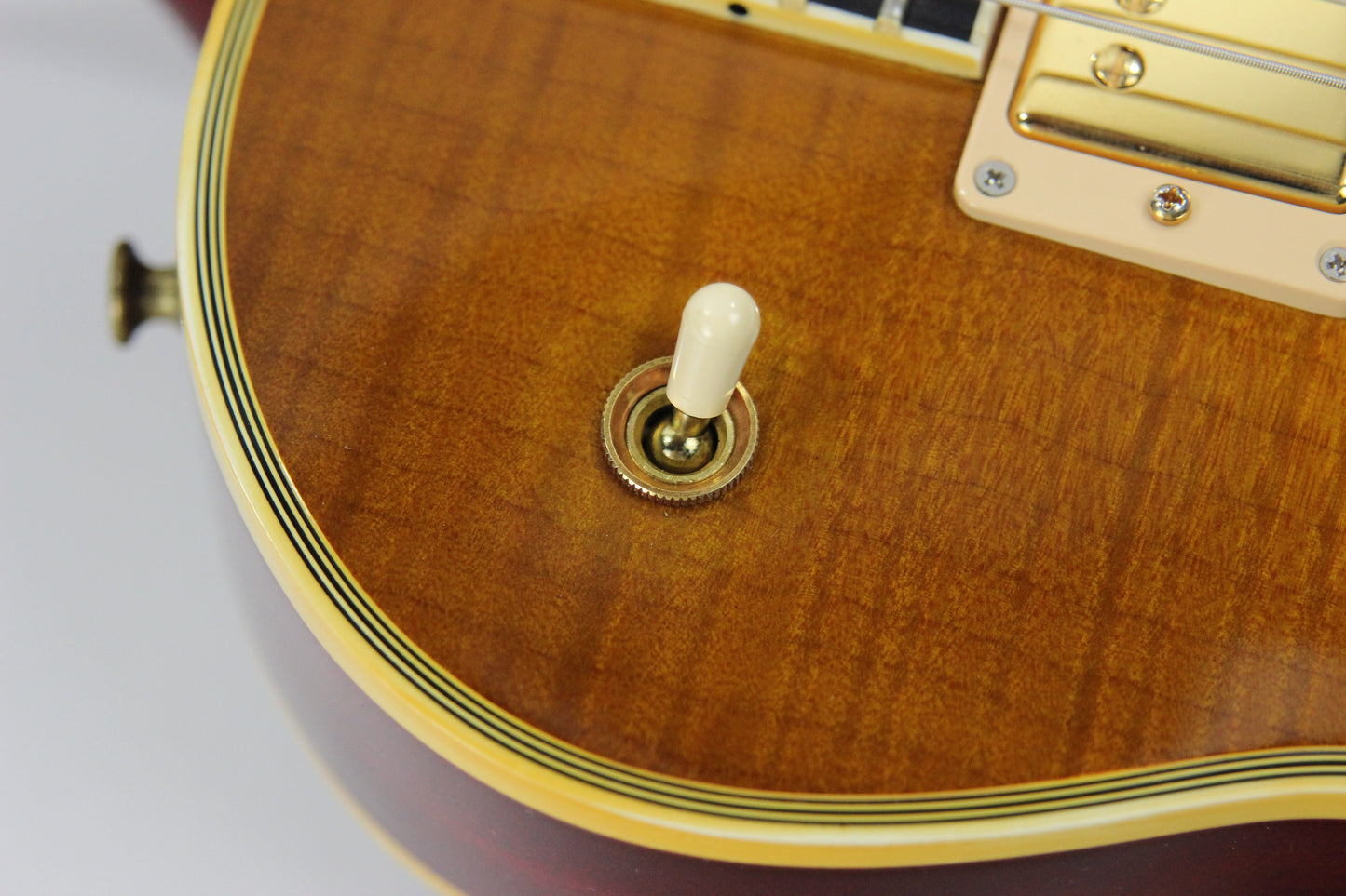 KILLER TOP! 2007 Gibson Custom Shop Les Paul Figured w/ Super 400 Inlays Limited Edition -- 25/50 vibes, Butterscotch, 1959 '59 The Best!
