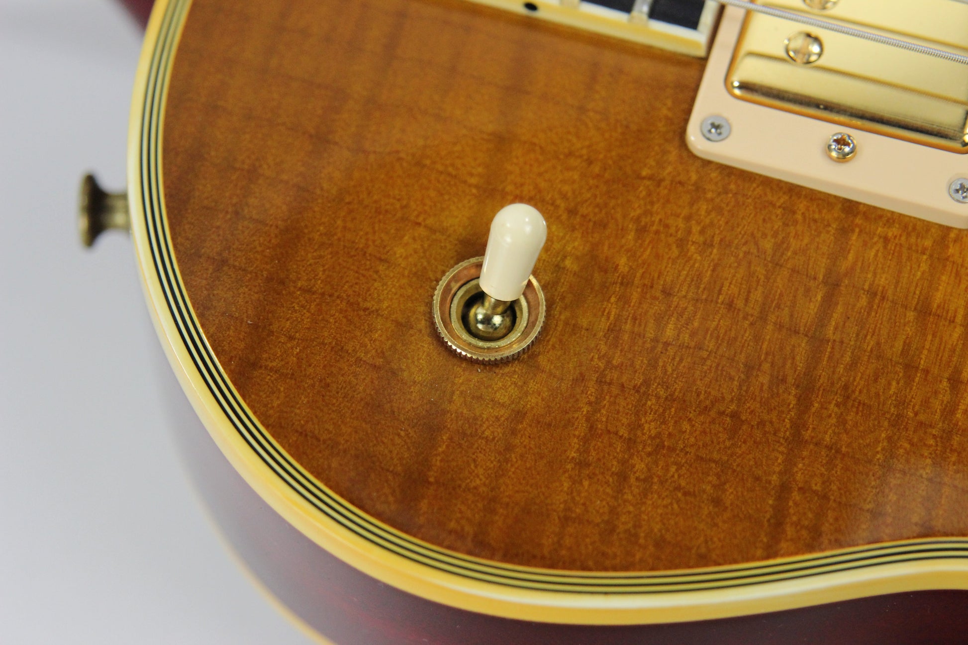 KILLER TOP! 2007 Gibson Custom Shop Les Paul Figured w/ Super 400 Inlays Limited Edition -- 25/50 vibes, Butterscotch, 1959 '59 The Best!