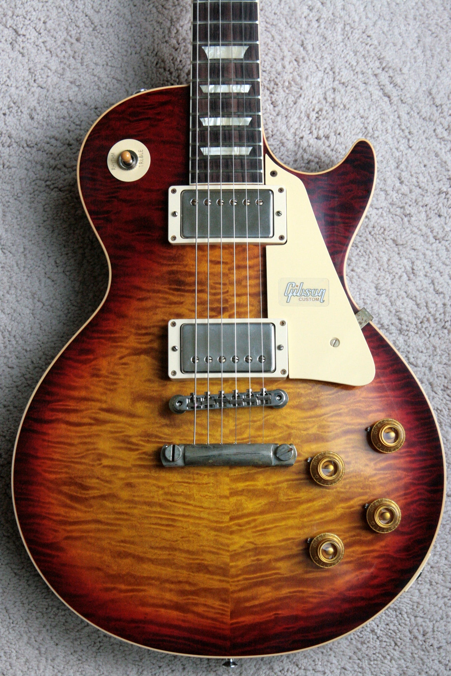 2019 Gibson 1959 Les Paul 60TH ANNIVERSARY Historic Reissue R9 59 Custom Shop Factory Burst!