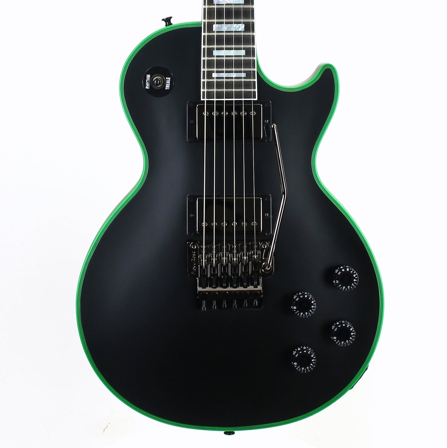 2024 Gibson Custom Shop Les Paul Axcess Custom GREEN WIDOW Satin Black