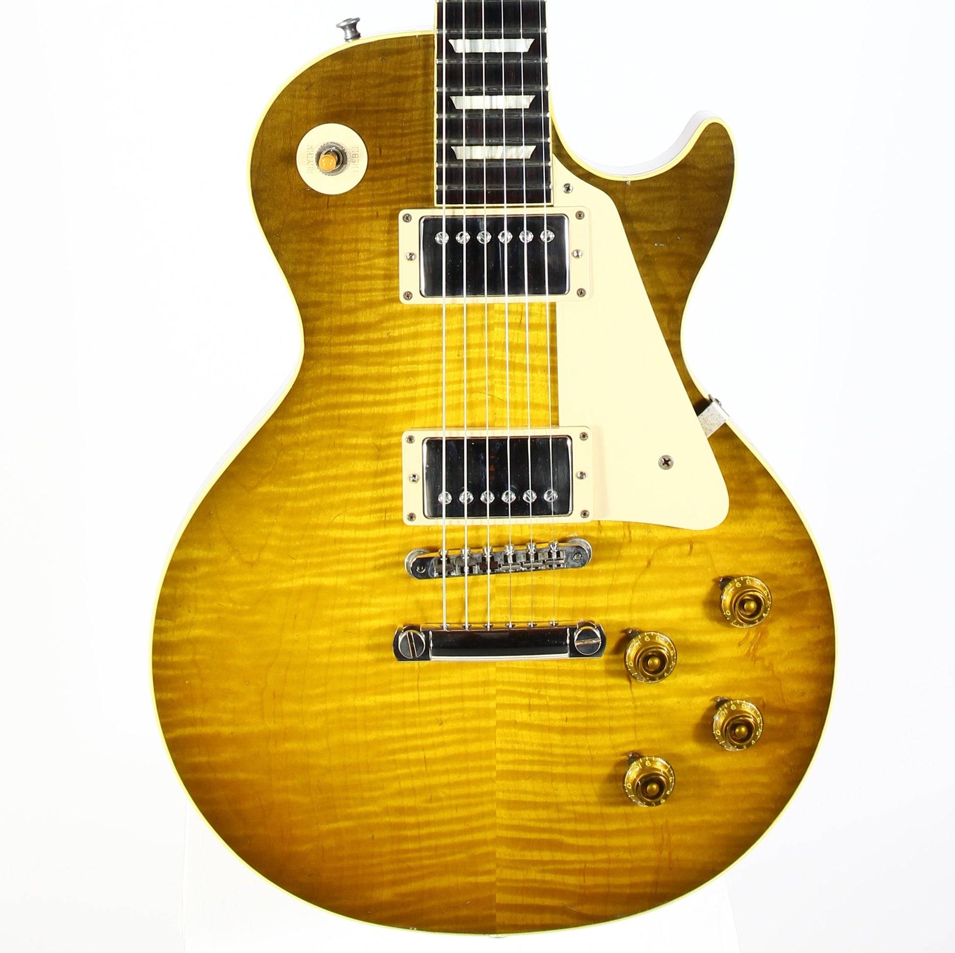 1959 Gibson Les Paul BRAZILIAN ROSEWOOD Reissue HISTORIC MAKEOVERS RDS Aged 1958 HM Green Lemon Deluxe
