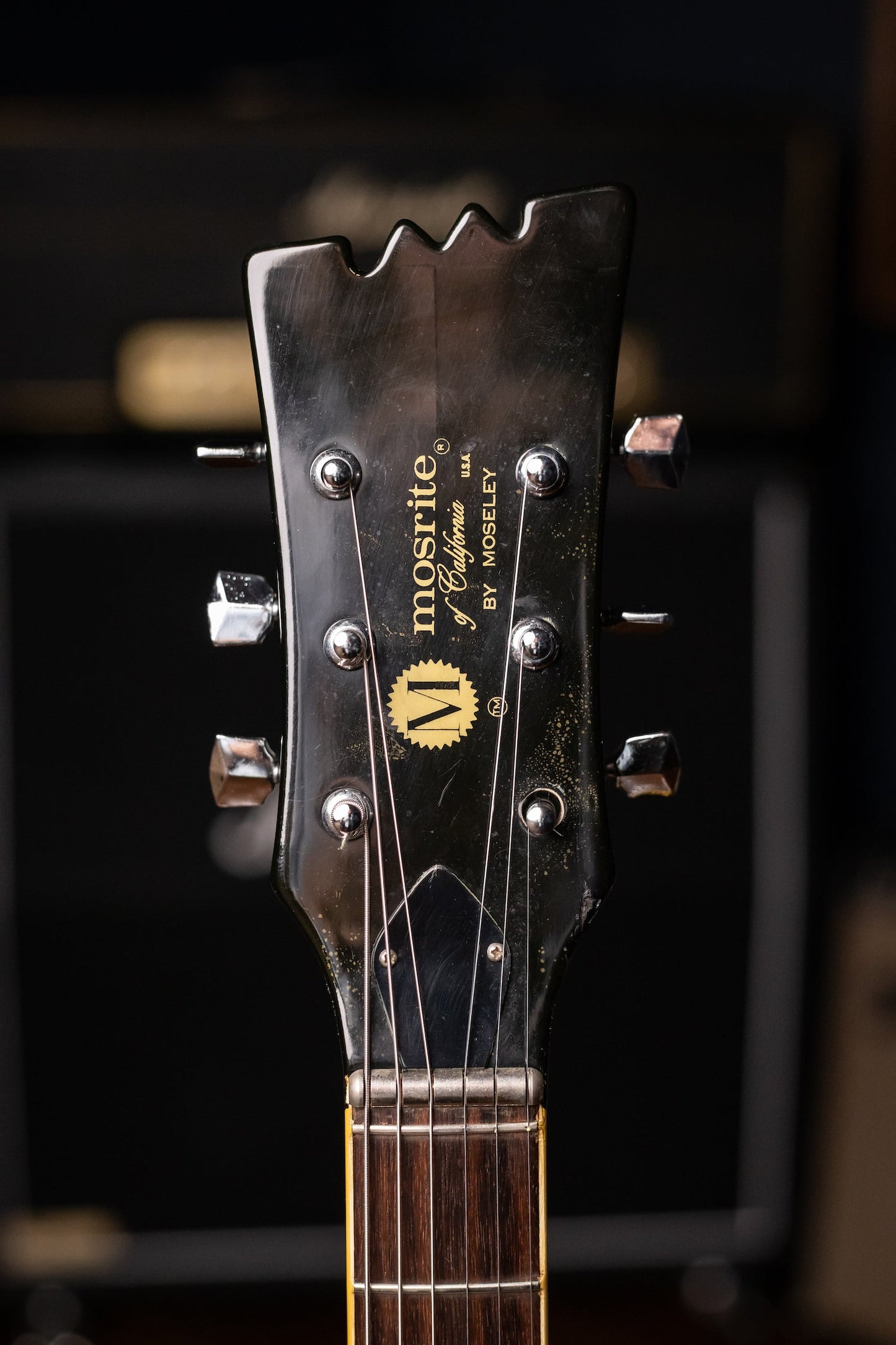 1961 Mosrite Deep Body Custom Model Electric Guitar - Black