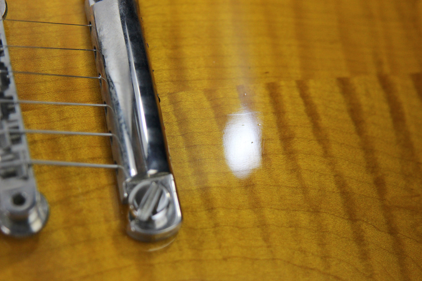 1992 Gibson Les Paul Model Classic Plus Flametop Trans AMBER 1960 Reissue -- Early 1990's standard