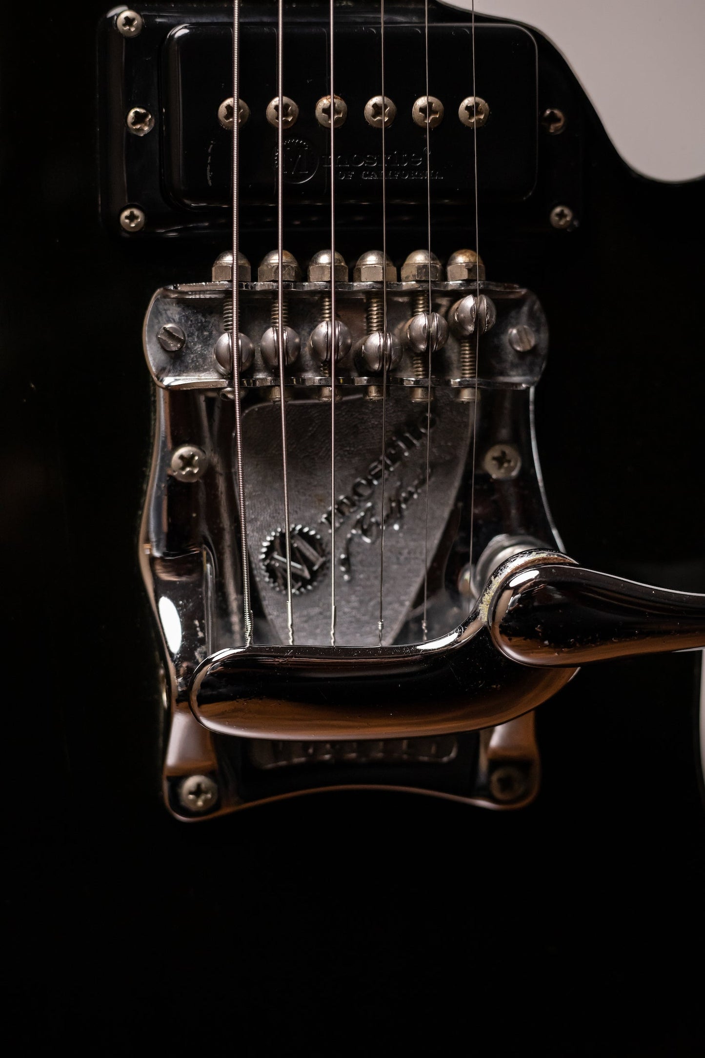 1961 Mosrite Deep Body Custom Model Electric Guitar - Black