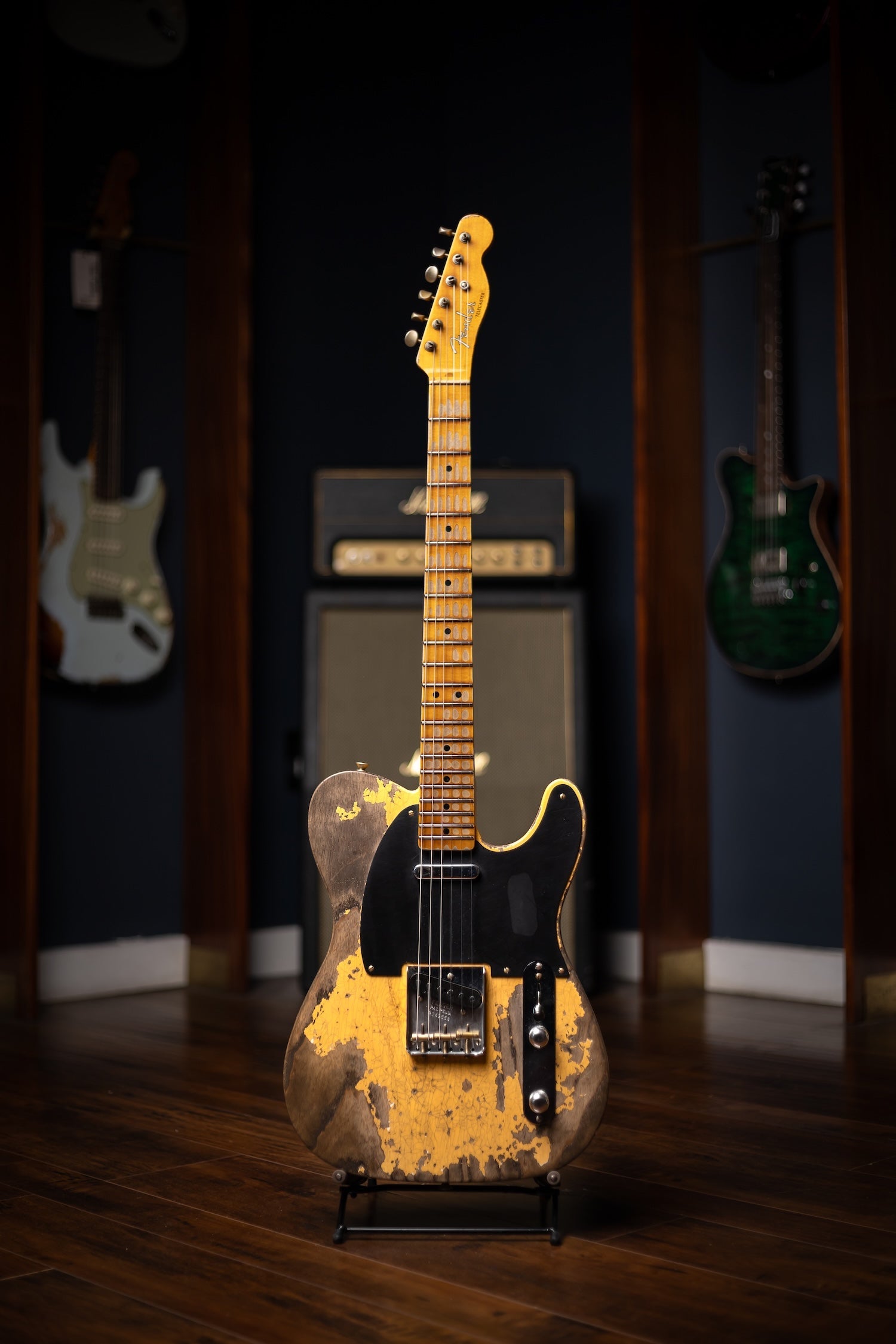 Fender Telecaster '52 Super Heavy Relic 1-Piece Quartersawn Maple Neck Electric Guitar - Aged Nocaster Blonde
