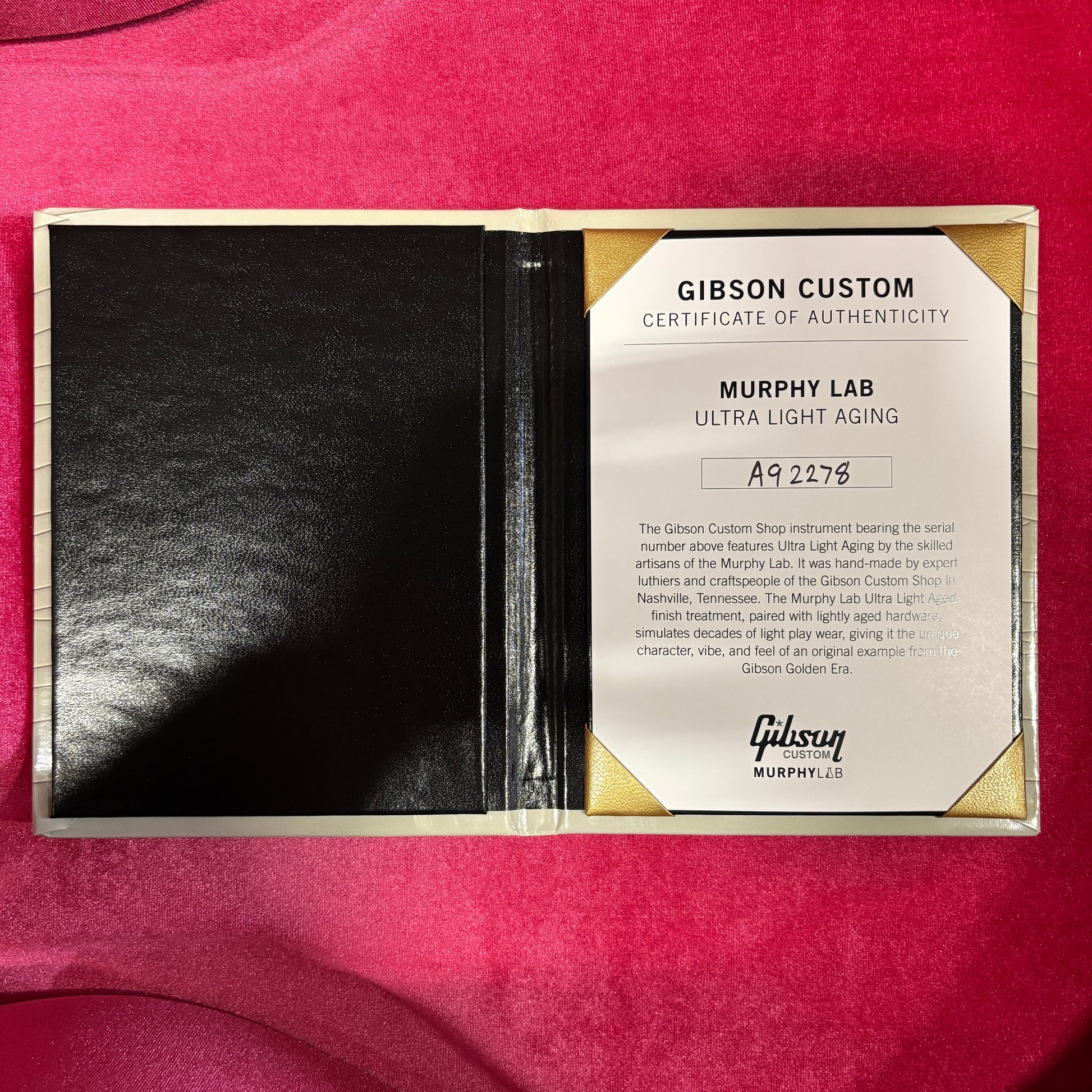 Gibson 1959 ES-335 Ultra Light Aged - Ebony