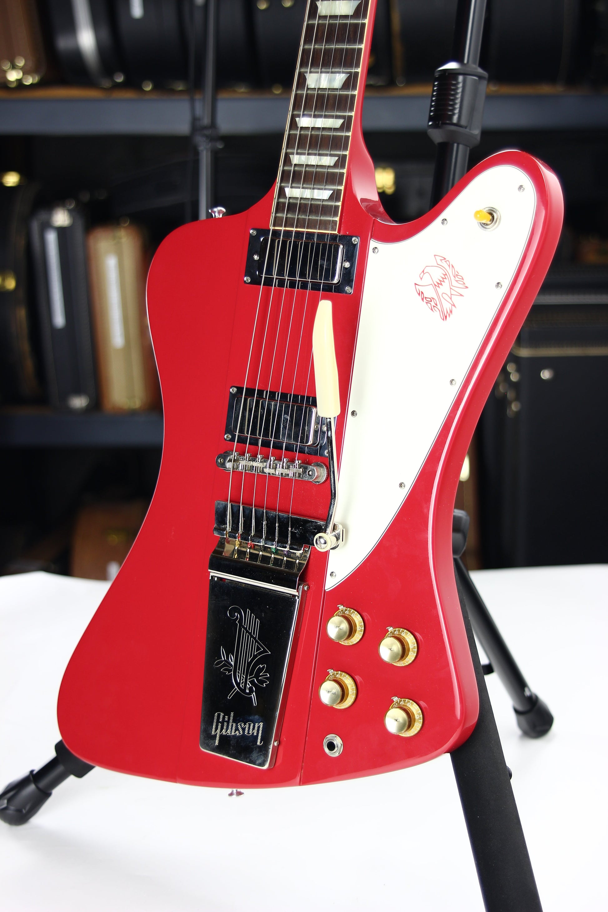 2012 Gibson Custom Shop 1965 Firebird V Reverse '65 Reissue Historic - Rare CARDINAL RED, Maestro i iii vii