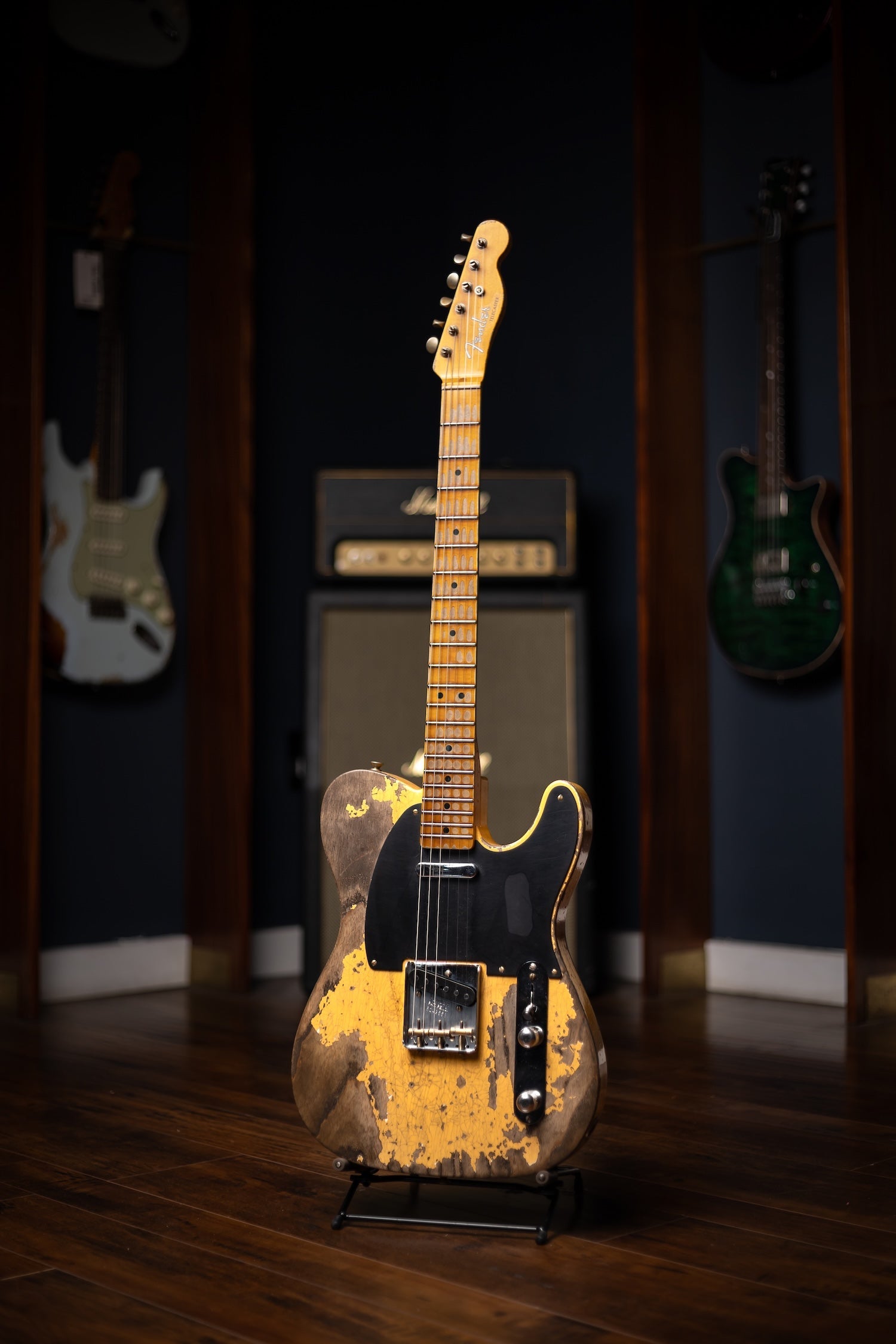 Fender Telecaster '52 Super Heavy Relic 1-Piece Quartersawn Maple Neck Electric Guitar - Aged Nocaster Blonde