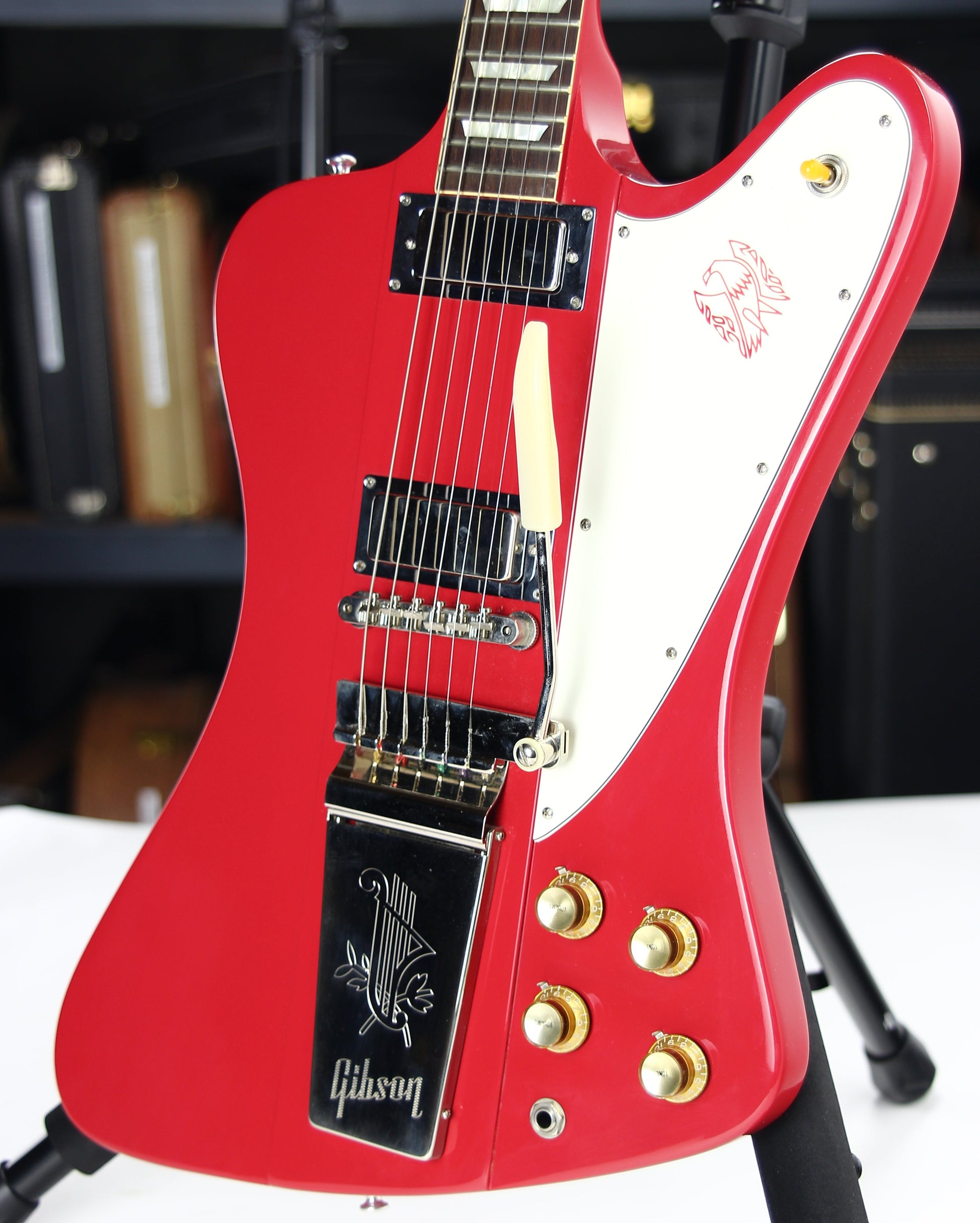 2012 Gibson Custom Shop 1965 Firebird V Reverse '65 Reissue Historic - Rare CARDINAL RED, Maestro i iii vii