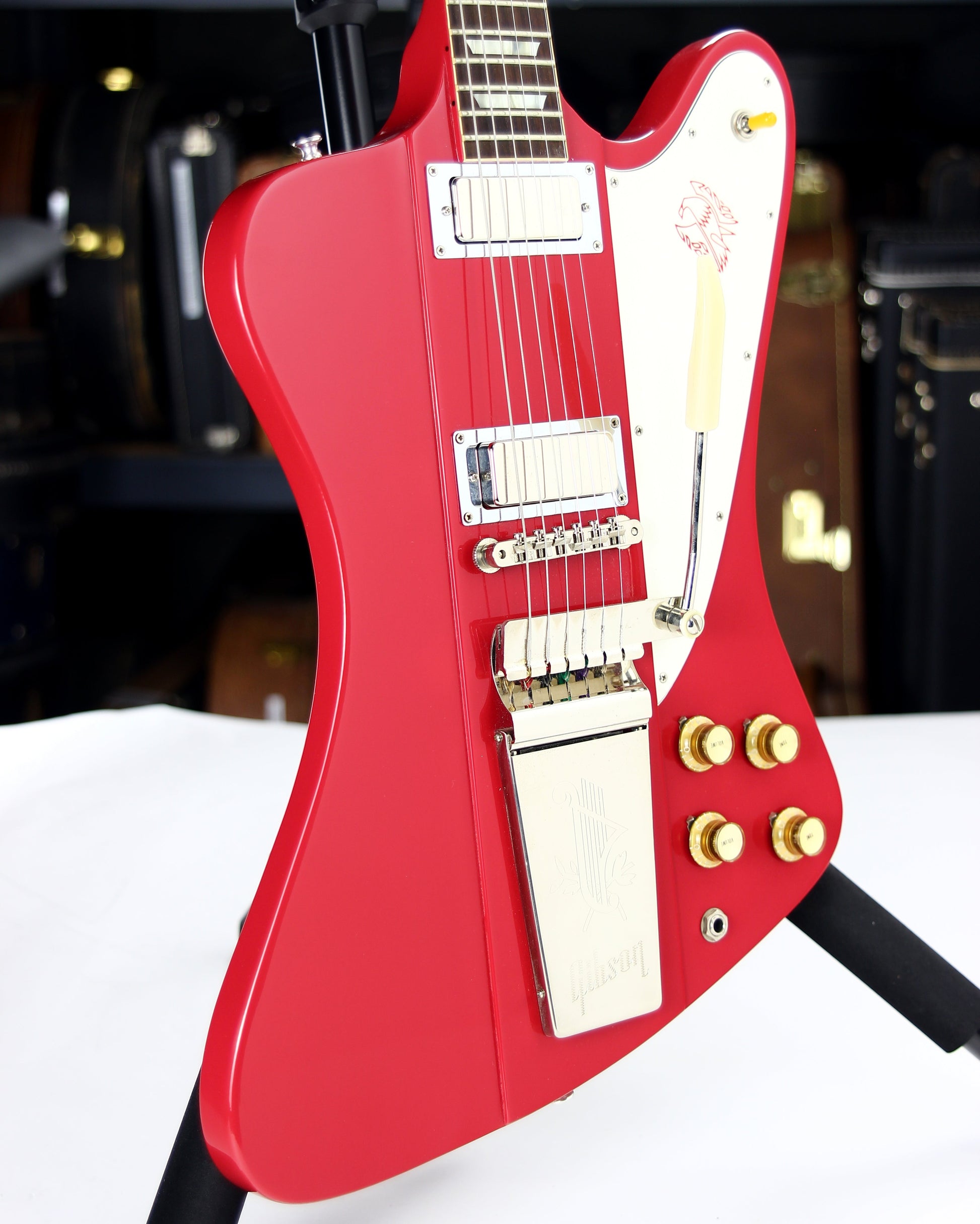 2012 Gibson Custom Shop 1965 Firebird V Reverse '65 Reissue Historic - Rare CARDINAL RED, Maestro i iii vii