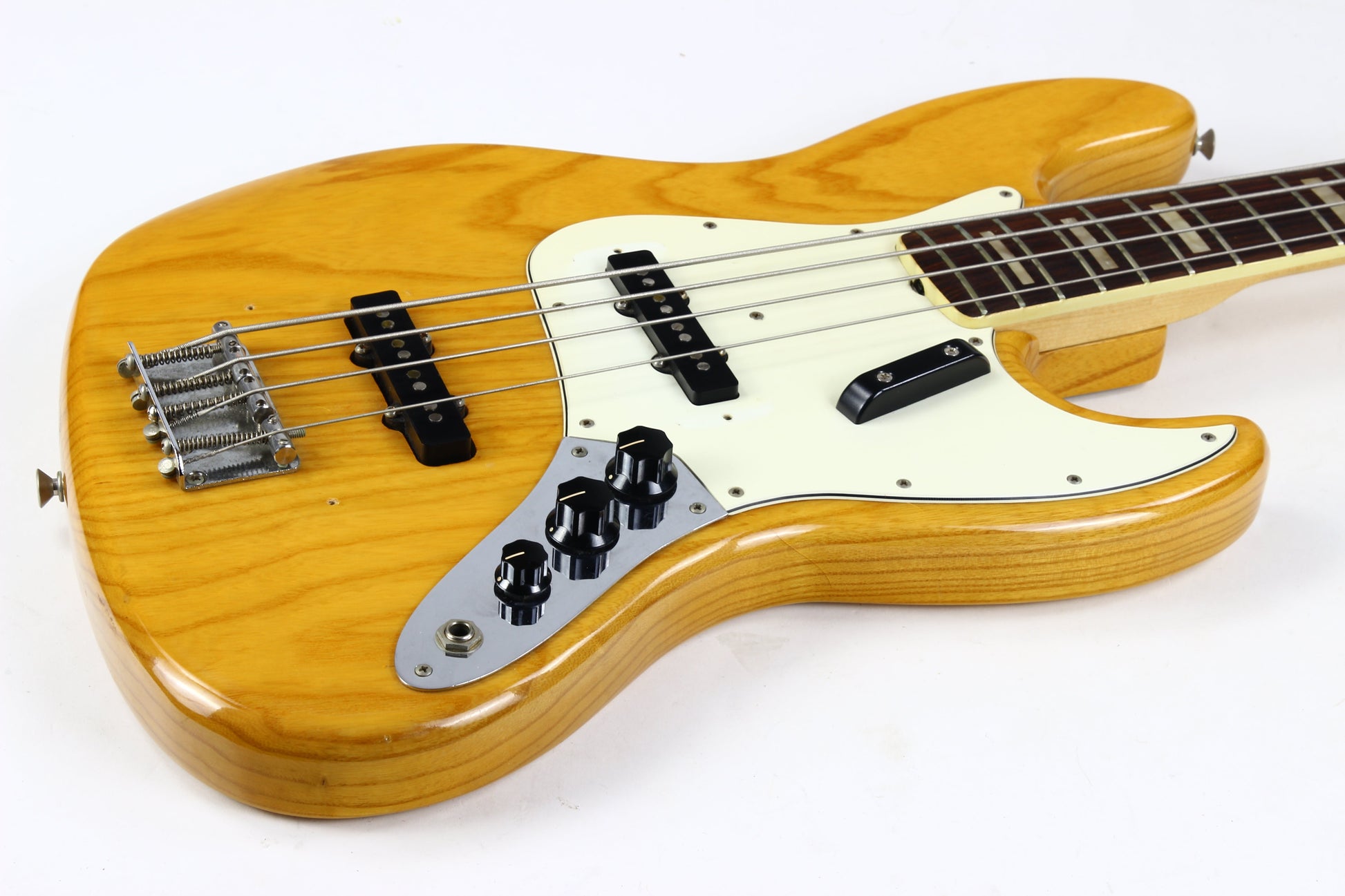 1973 Fender Jazz Bass Natural w Original Case, Rosewood Board 4-Bolt Neck | CLEAN!