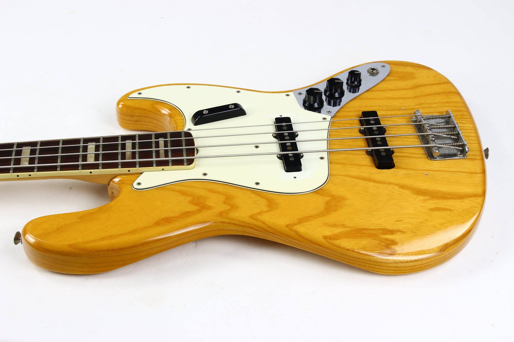 1973 Fender Jazz Bass Natural w Original Case, Rosewood Board 4-Bolt Neck | CLEAN!