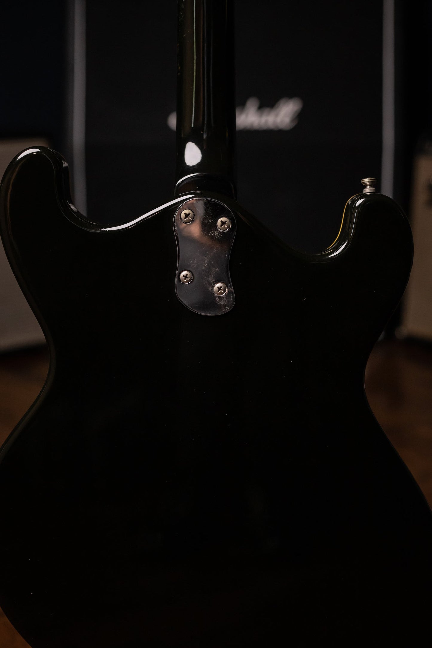 1961 Mosrite Deep Body Custom Model Electric Guitar - Black