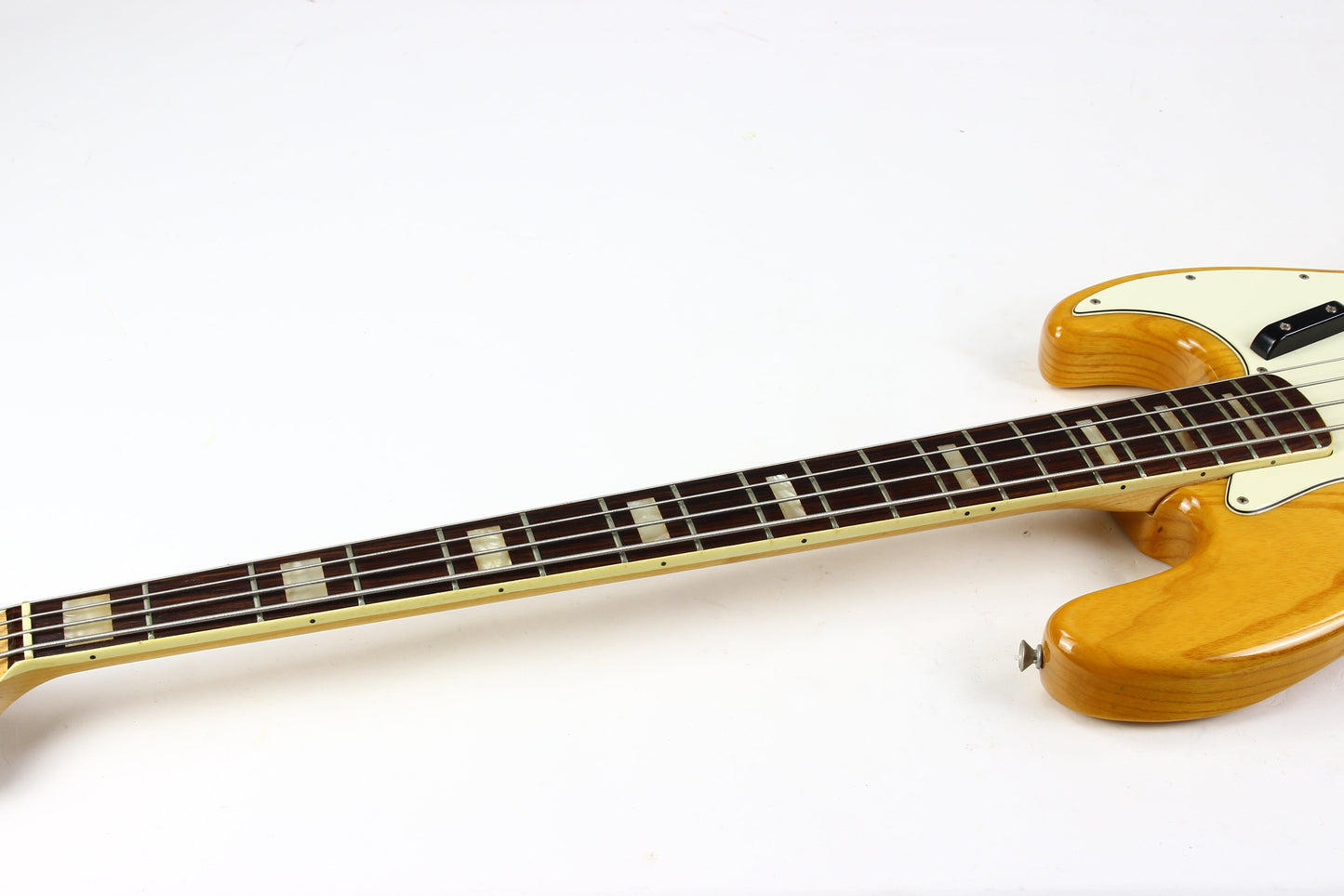 1973 Fender Jazz Bass Natural w Original Case, Rosewood Board 4-Bolt Neck | CLEAN!