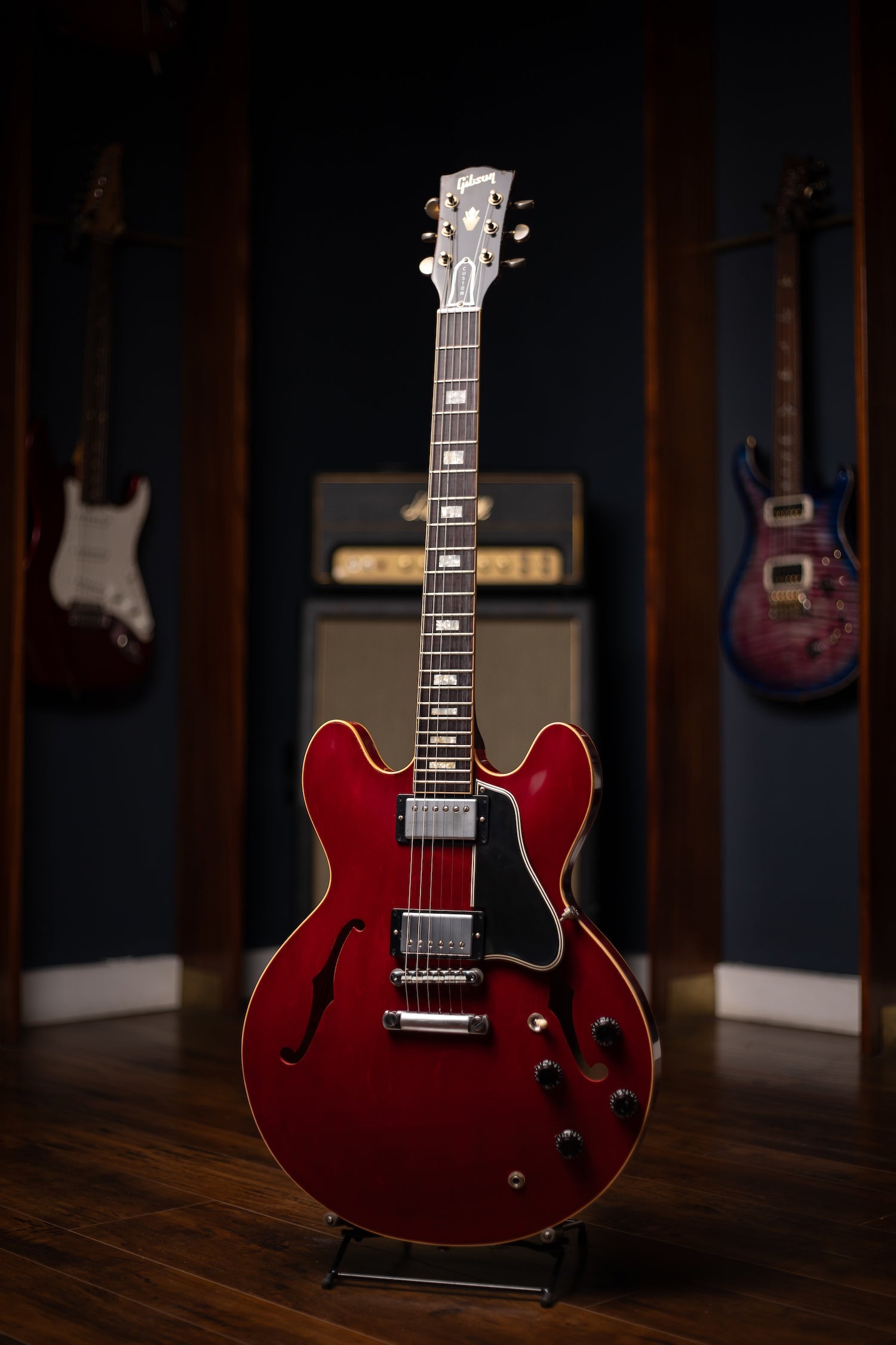 2005 Gibson Eric Clapton Crossroads ES-335 Electric Guitar - Aged Cherry