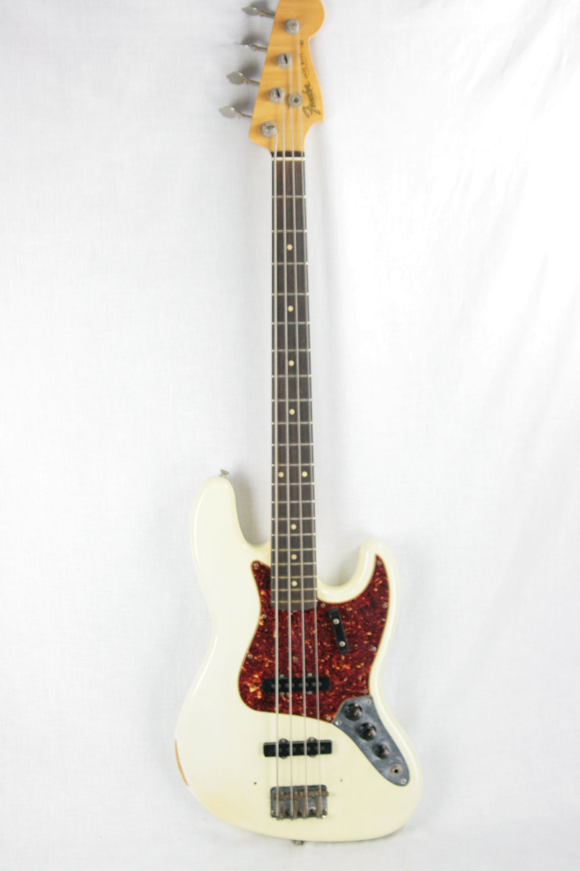 '64 Fender MASTERBUILT Jazz Bass Relic Olympic White Custom Shop Dennis Galuszka 1960's
